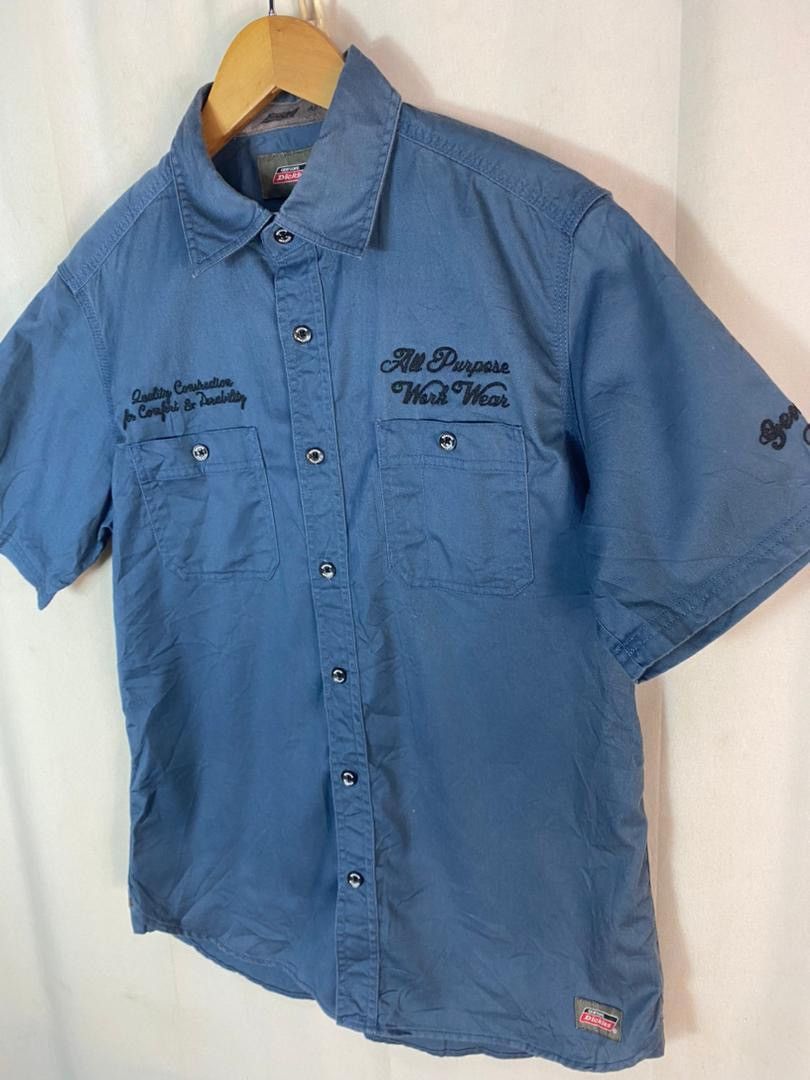 Dickies Best price 🔥Dickies spellout workers shirt Size US M / EU 48-50 / 2 - 2 Thumbnail