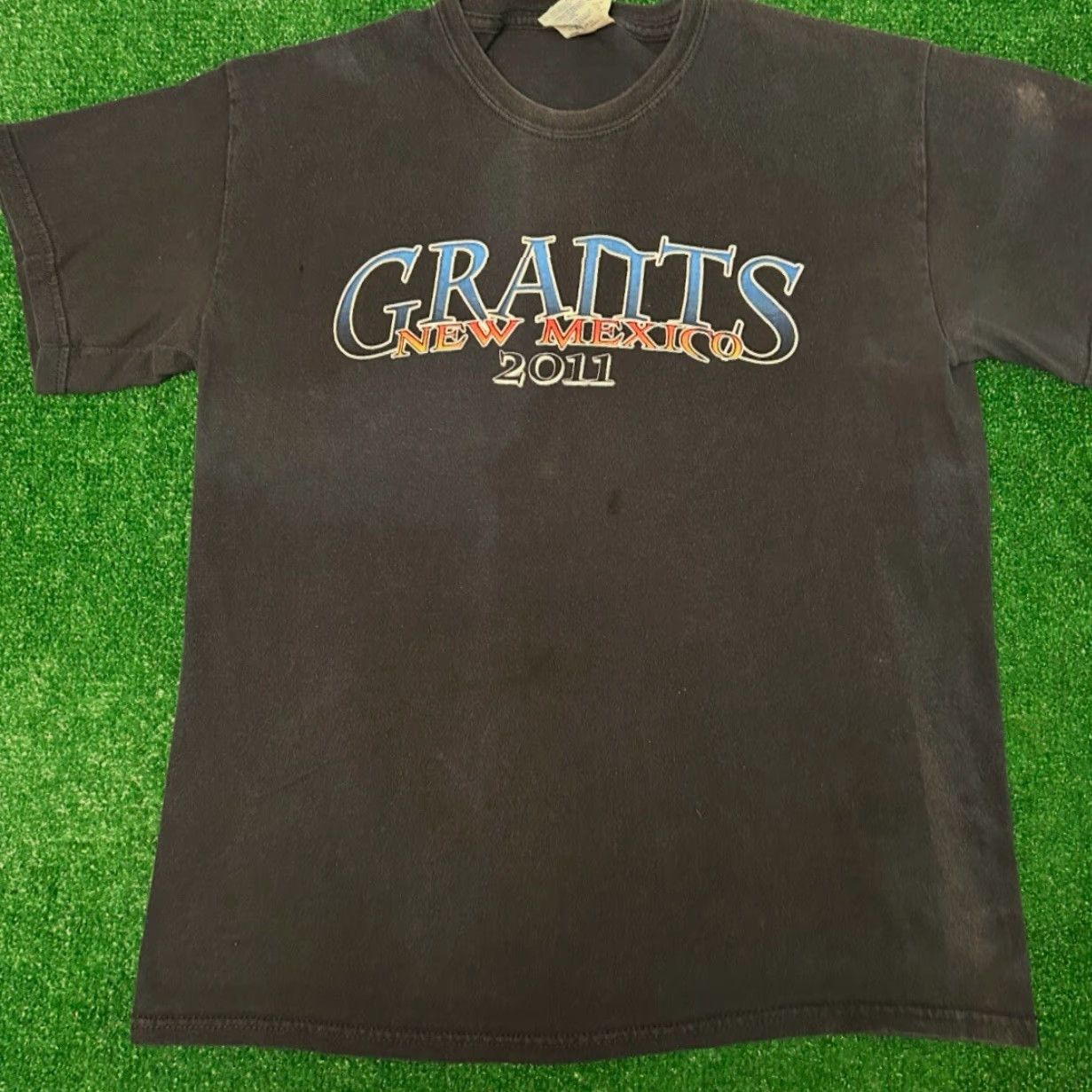 Vintage VINTAGE Grants New Mexico Skull Flames Chopper 2011 VTG Biker Bar Shirt M Black 90s Beer Punk Hip Hop Motorcycle Grunge Y2k Mens Size US M / EU 48-50 / 2 - 2 Thumbnail