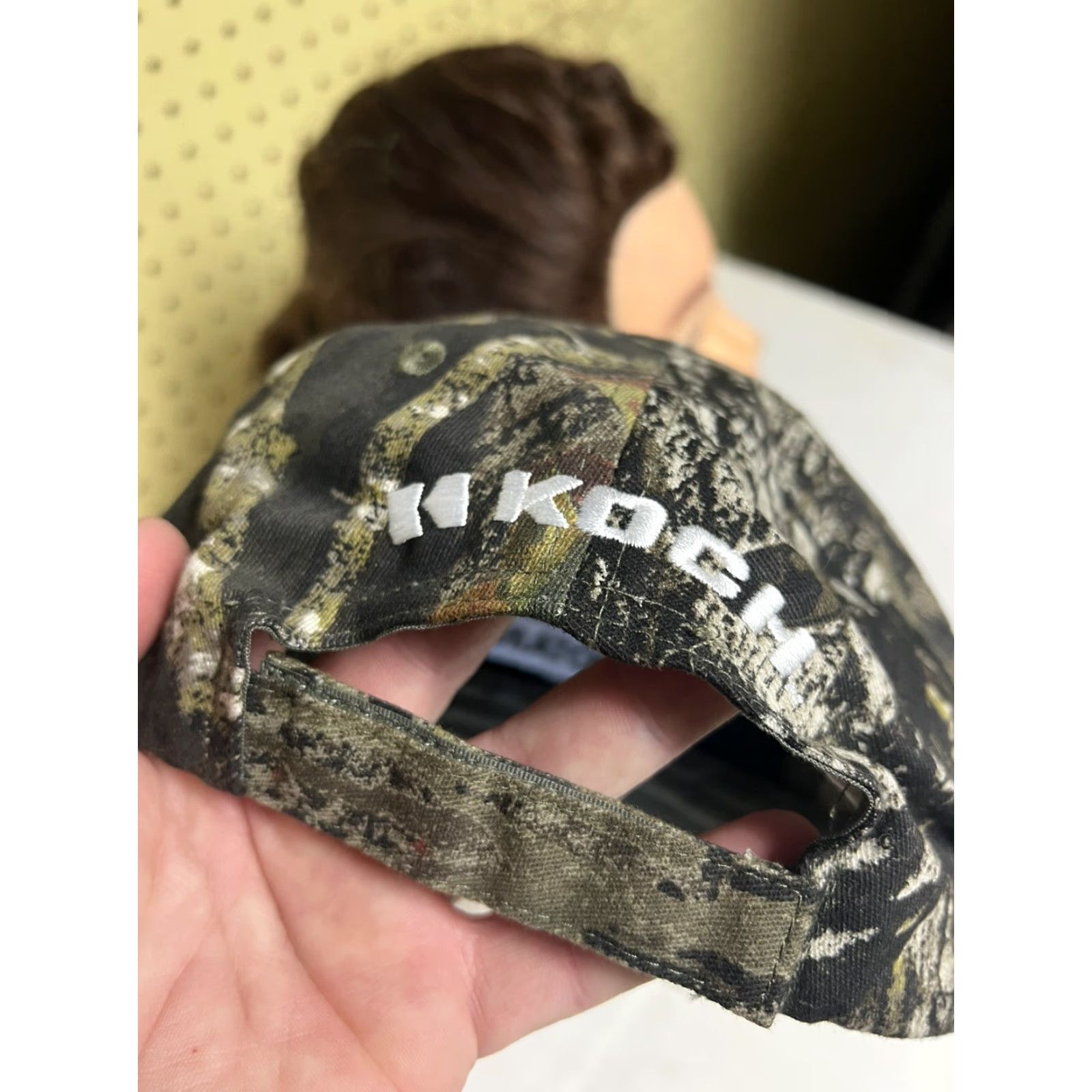 Vintage Predator Baseball Cap Unisex Adults Adjustable Camouflage Hunting Hat Embroidered Mossey Oak Cap Size ONE SIZE - 5 Thumbnail