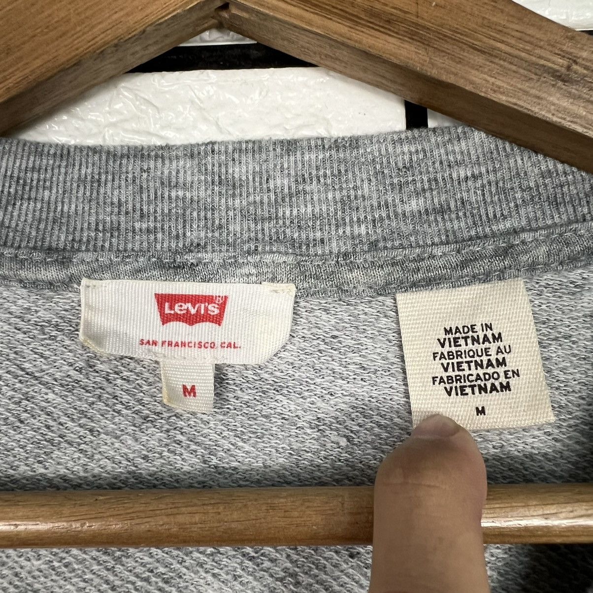 Levi's LEVIS Big Logo Cropped Sweater #4295-C195 Size M / US 6-8 / IT 42-44 - 12 Thumbnail