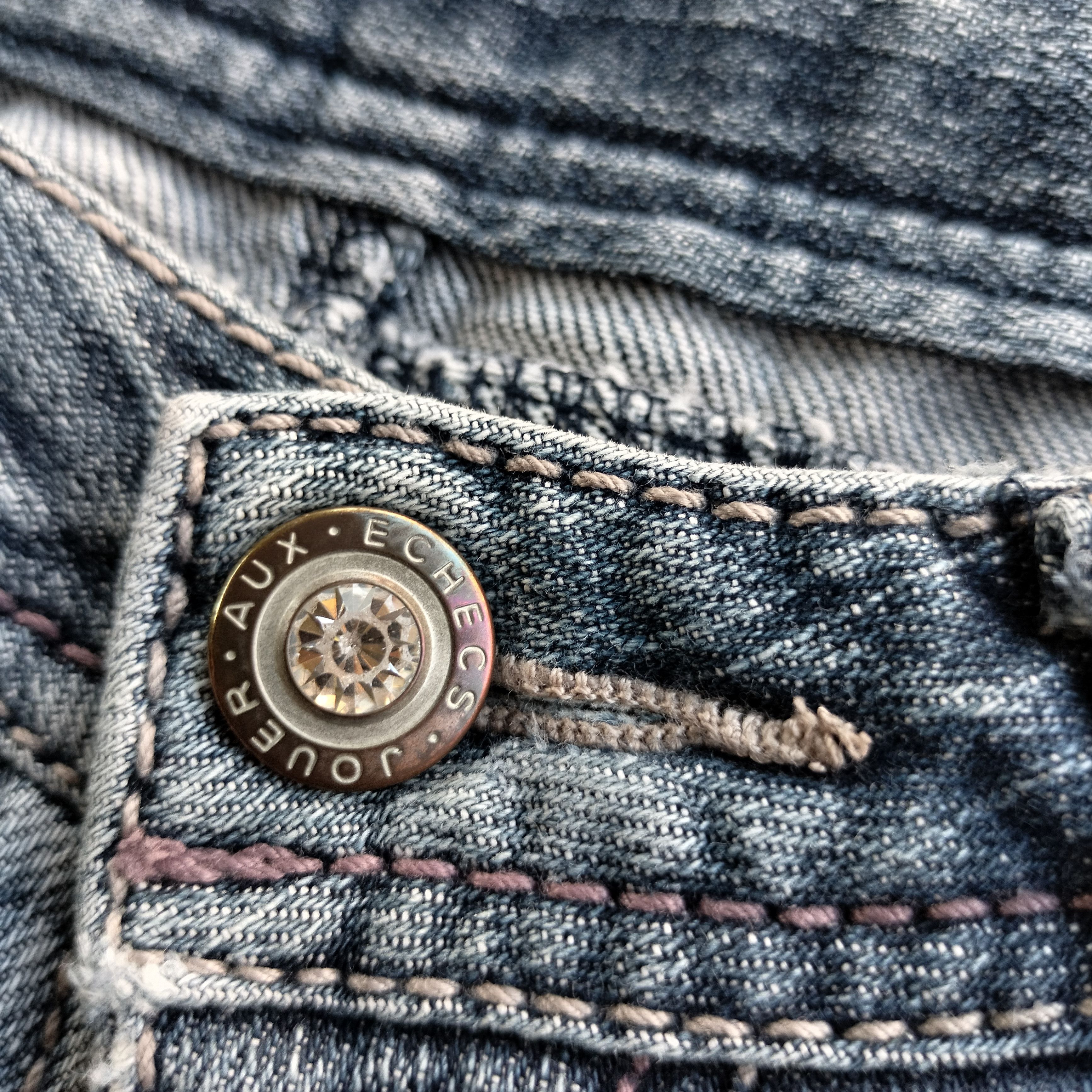 Tornado Mart Jouer aux echecs distressed flare jeans Size US 28 / EU 44 - 5 Thumbnail