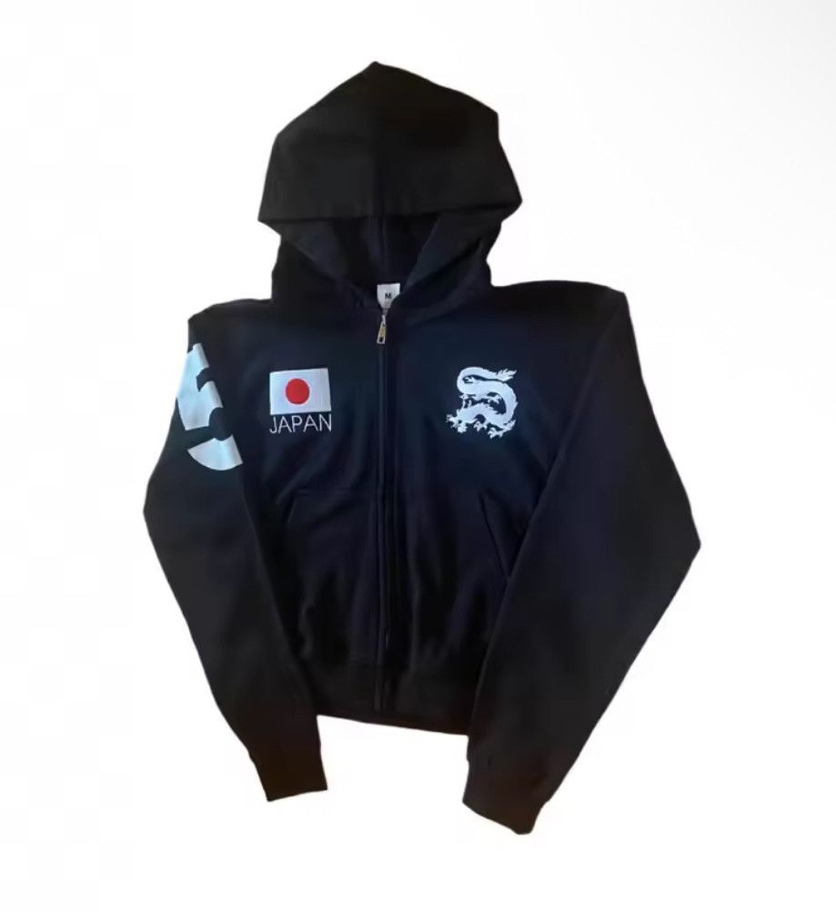 Other Fashion Punk Y2K Grunge Japan Dragon Zipper Pocket Hoodies Size US L / EU 52-54 / 3 - 2 Thumbnail