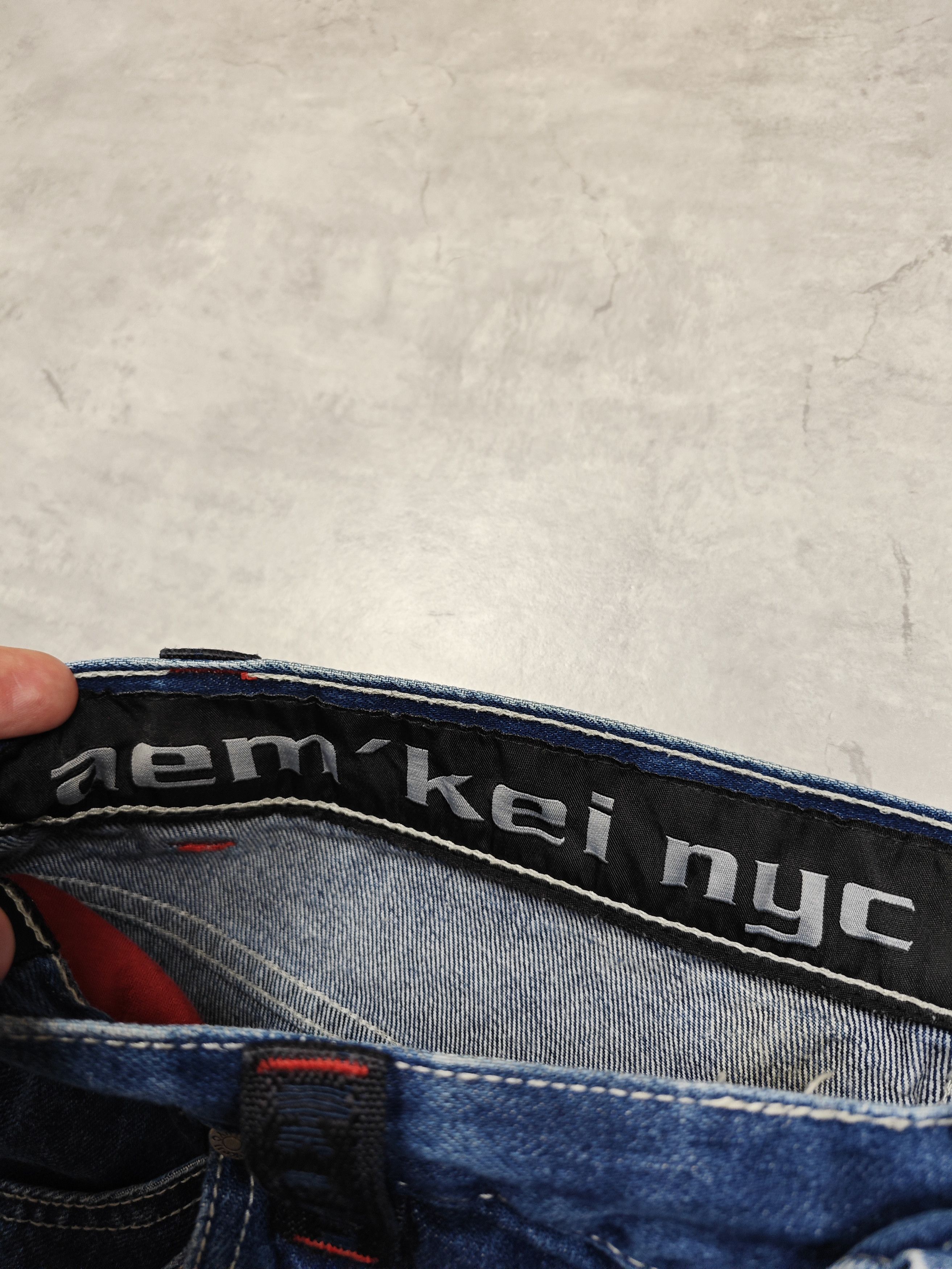 Aem'kei Aem'kei Vintage Baggy Jeans JNCO Style Size US 33 - 11 Thumbnail