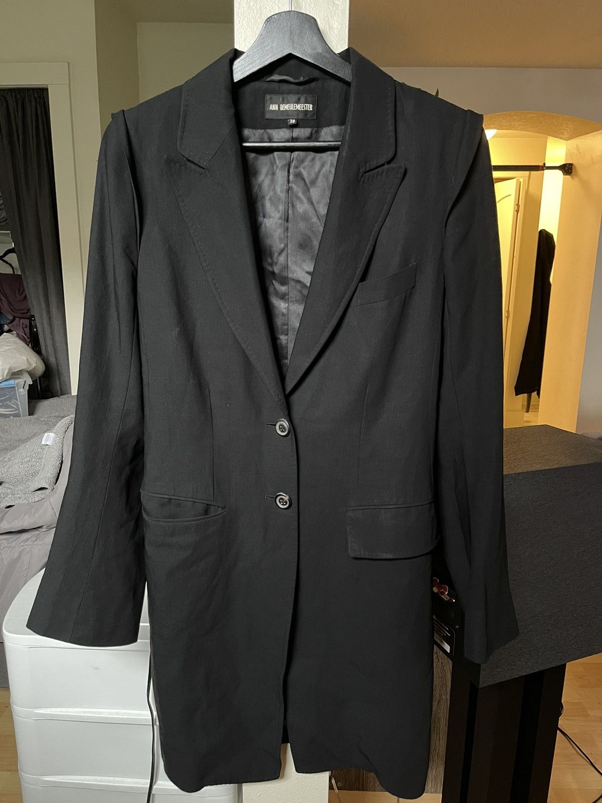 Long Blazer Black FW14
