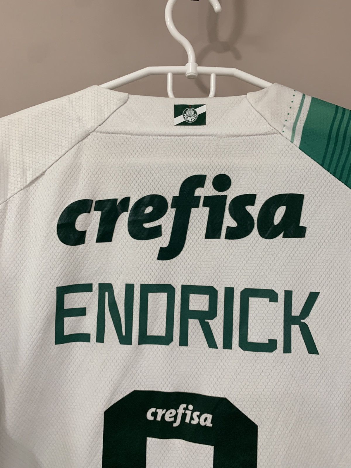 Puma Palmeiras Home Football Shirt Puma Soccer Jersey ENDRICK #9 Size US L / EU 52-54 / 3 - 16 Thumbnail