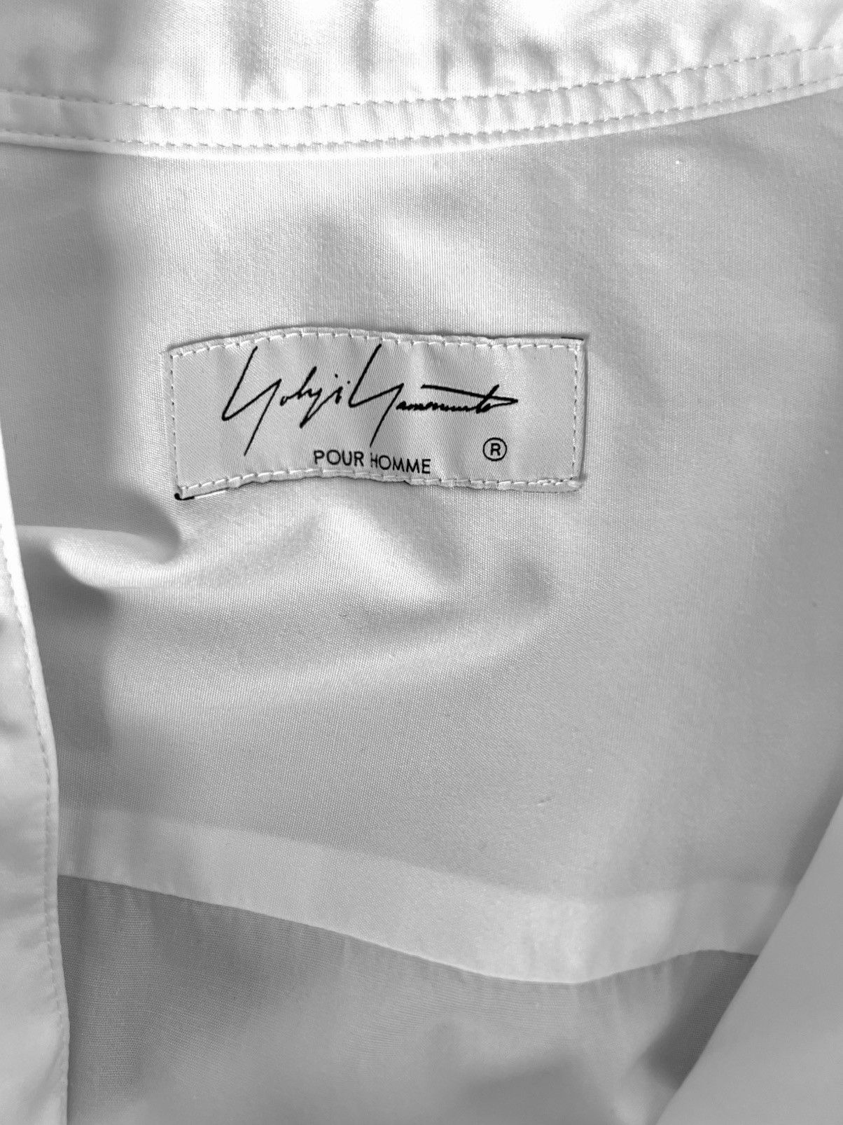 Yohji Yamamoto Yohji Yamamoto Pour Homme - POCKET BLOUSE STAND COLLAR SHIRT Size US M / EU 48-50 / 2 - 5 Thumbnail