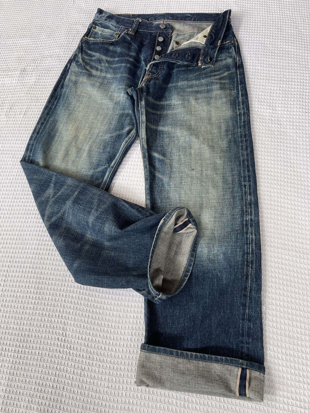 Eternal Last Drop🔥Rare🔥Vintage ETERNAL JAPAN Selvedge Denim Jeans Size US 31 - 6 Thumbnail