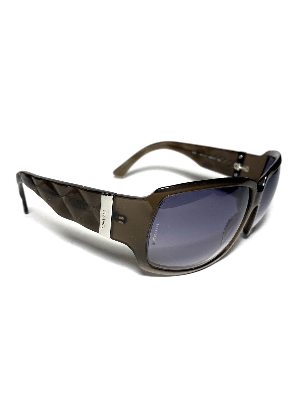 Chanel × Vintage Silver Logo Vintage Chanel Sunglasses Size ONE SIZE - 1 Thumbnail