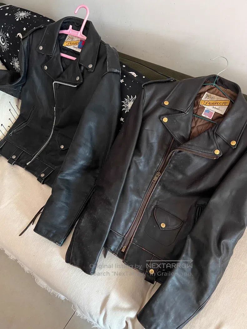 Schott Schott NYC 609 Black Leather Jacket Size US M / EU 48-50 / 2 - 1 Thumbnail
