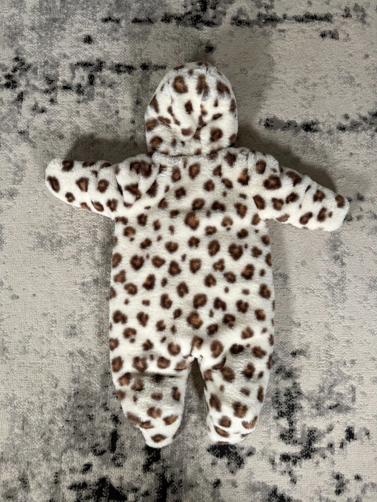 Juicy Couture Y2K Juicy Couture Soft Faux Fur Leopard Hooded Baby Suit Size XXS / US 00 / IT 34 - 2 Thumbnail