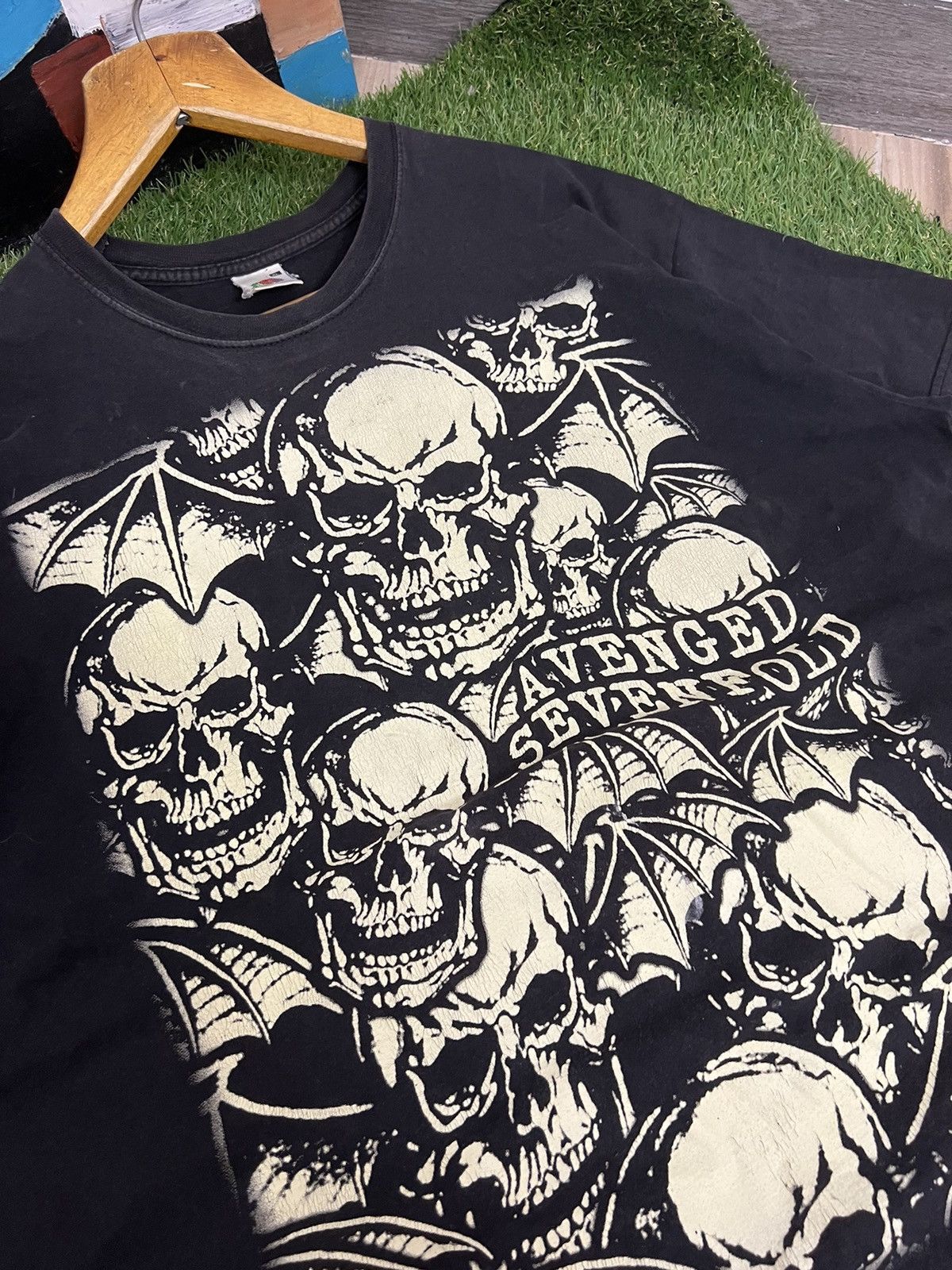 Band Tees Vintage Avenged Sevenfold Band T-shirt Y2K Size US XL / EU 56 / 4 - 7 Thumbnail