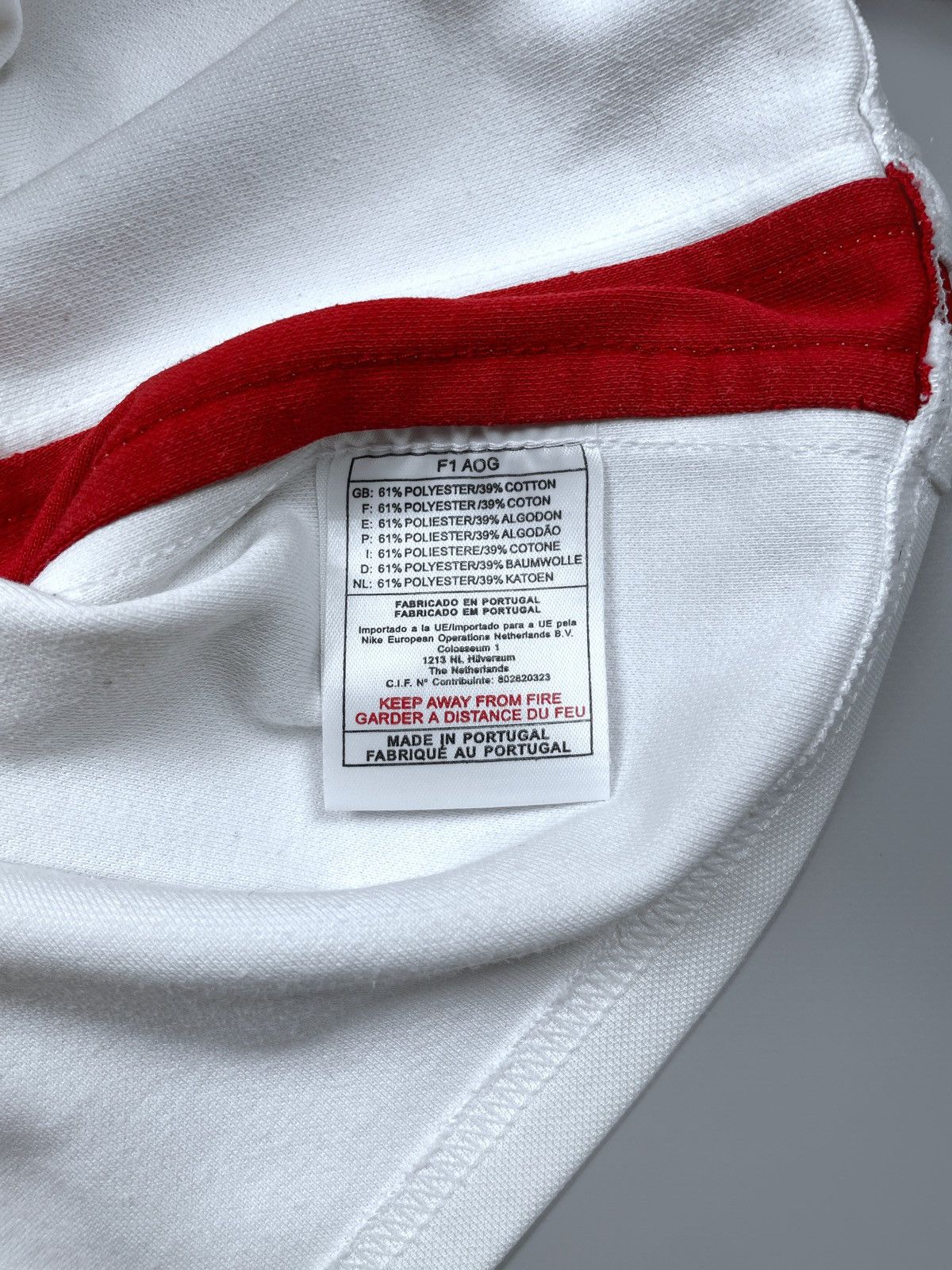 Vintage Vintage NIKE Team BT cellnet England Rugby Jersey Shirt Sz L Size US L / EU 52-54 / 3 - 11 Thumbnail