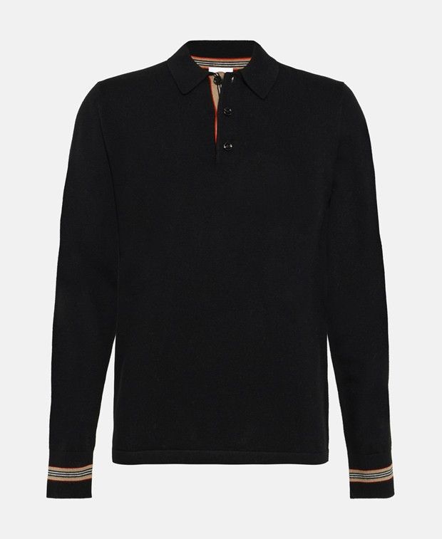 Burberry Woolen long sleeve polo Size US XS / EU 42 / 0 - 1 Thumbnail