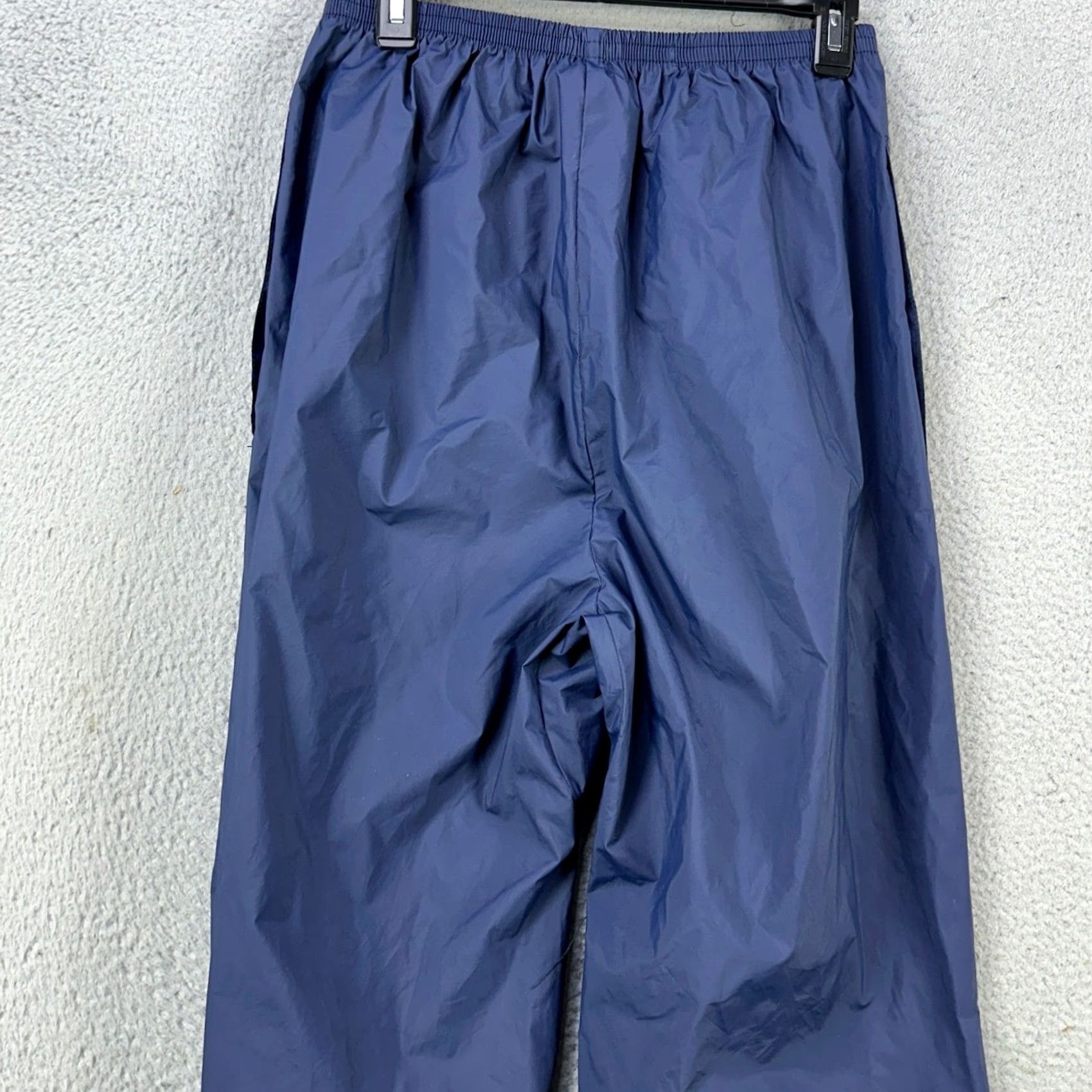 Vintage VINTAGE Columbia Men Waterproof Pants Wind Pant Blue Nylon 100% Outdoor Regular Size M Boys Girls Mens Womens Size US 31 - 2 Thumbnail
