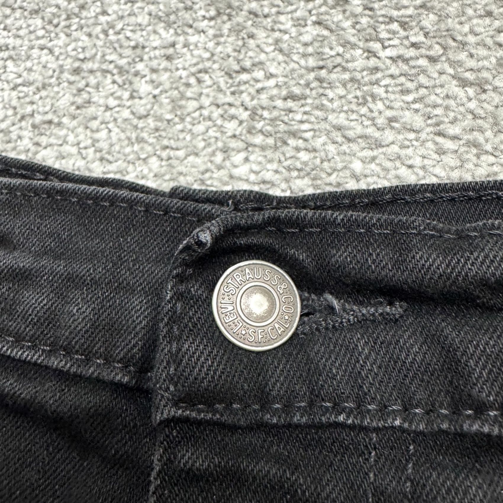 Levi's Levi's 511 Slim Fit Jeans Mens 30x32 Black Cotton Denim Straight 5-Pocket USA Streetwear Size US 30 / EU 46 - 5 Thumbnail