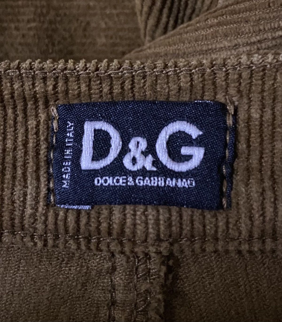 Dolce & Gabbana × Vintage Vintage Dolce & Gabbana Corduroy Pants Size 28" / US 6 / IT 42 - 9 Thumbnail