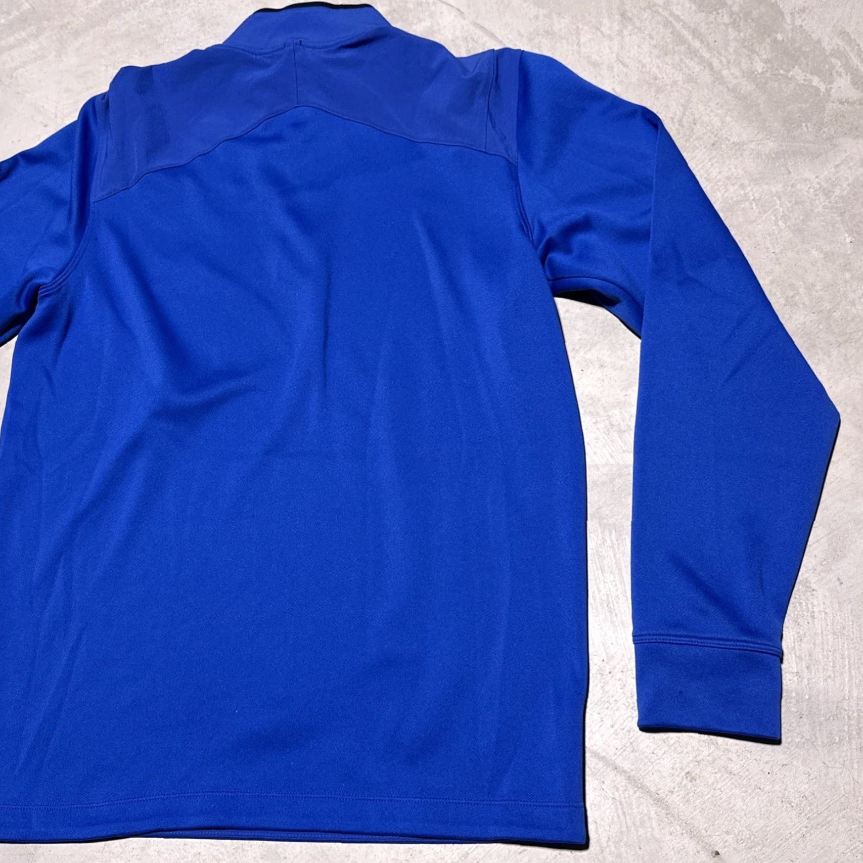 Nike Nike Golf Pullover Men S Blue Dri-FIT Quarter Zip Long Sleeve Top Wicking Size US S / EU 44-46 / 1 - 7 Thumbnail