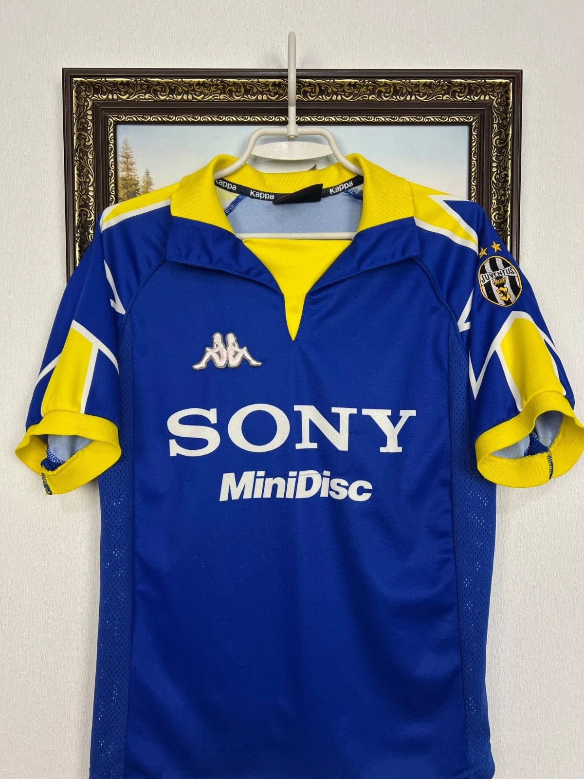Kappa Juventus football shirt Soccer #10 Del Piero Jersey Maglia S Size US S / EU 44-46 / 1 - 2 Thumbnail
