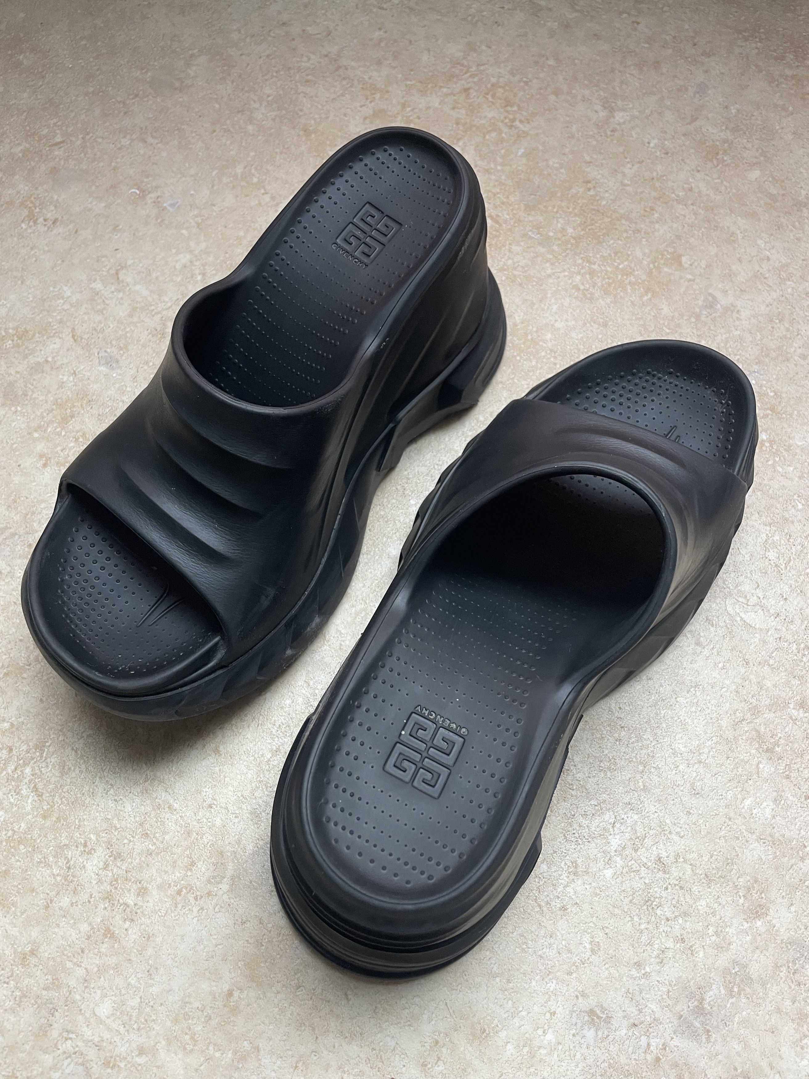 Givenchy Givernchy Marshmallow 115mm Wedge Sandals Size US 9 / IT 39 - 3 Thumbnail