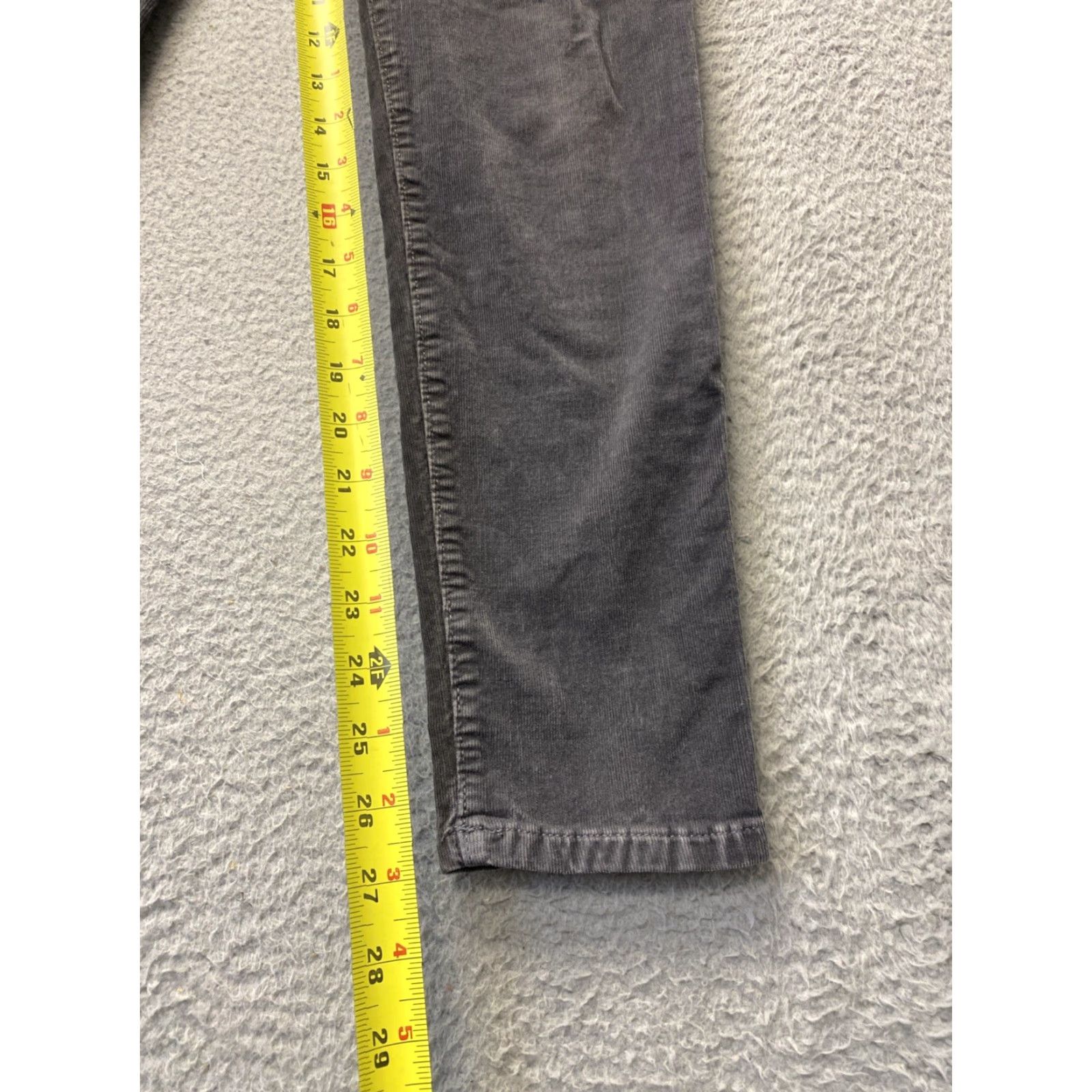 Banana Republic Banana Republic Jeans Corduroy Women’s 30x27 Gray Skinny Stretch / 162-2 for Women Size 30" / US 8 / IT 44 - 6 Thumbnail