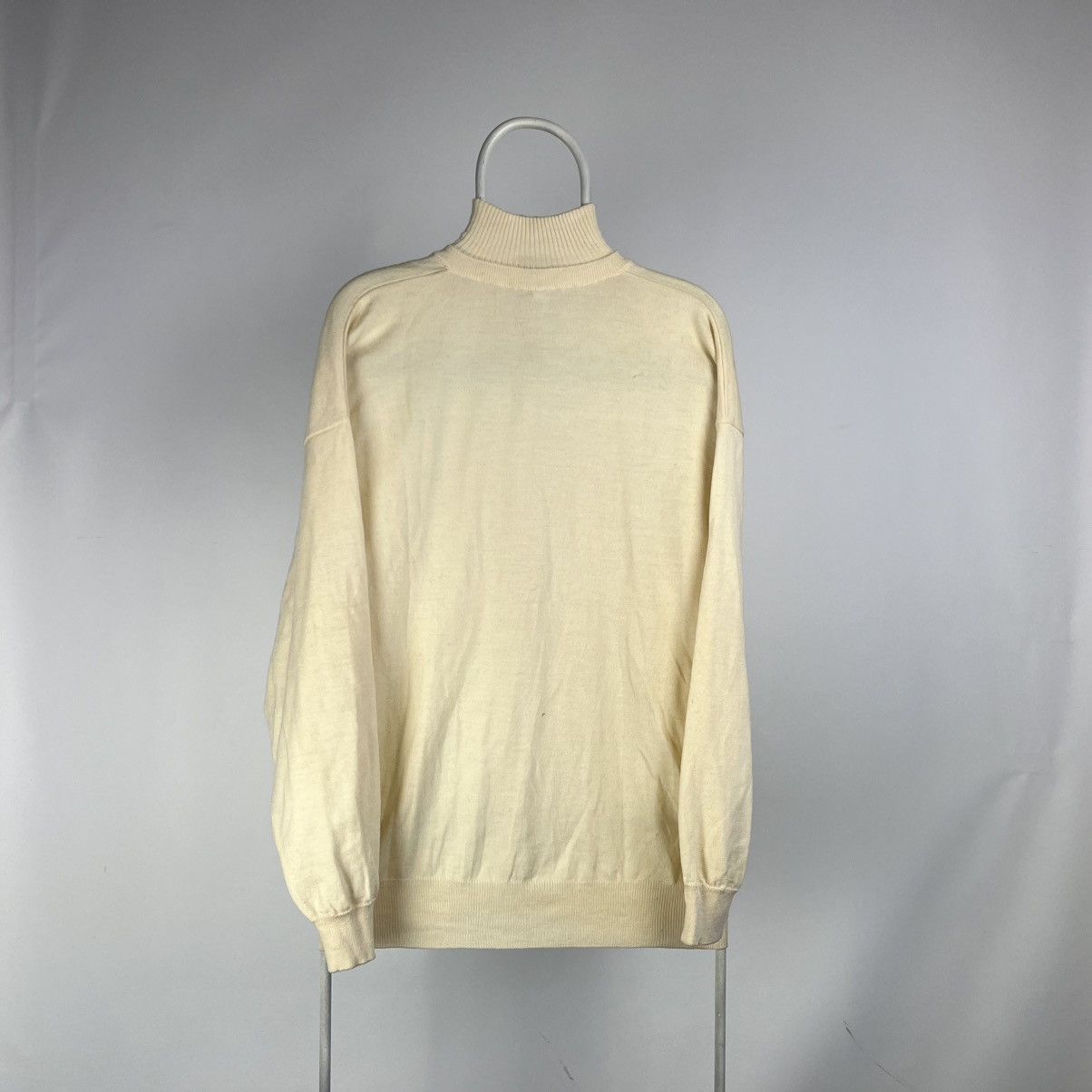 Versace Gianni Versace Sweater Turtleneck zip Lana Wool size XLarge Size US XL / EU 56 / 4 - 2 Thumbnail