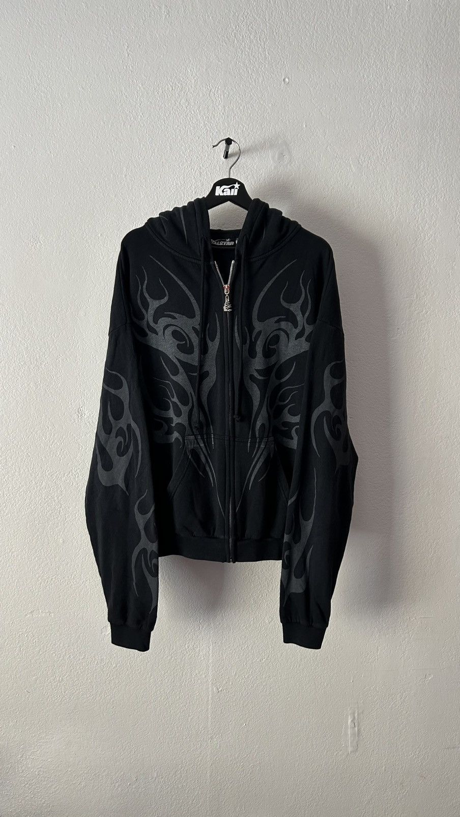 HELLSTAR Hellstar Tribal Flame Zip Up Hoodie Size US L / EU 52-54 / 3 - 1 Thumbnail