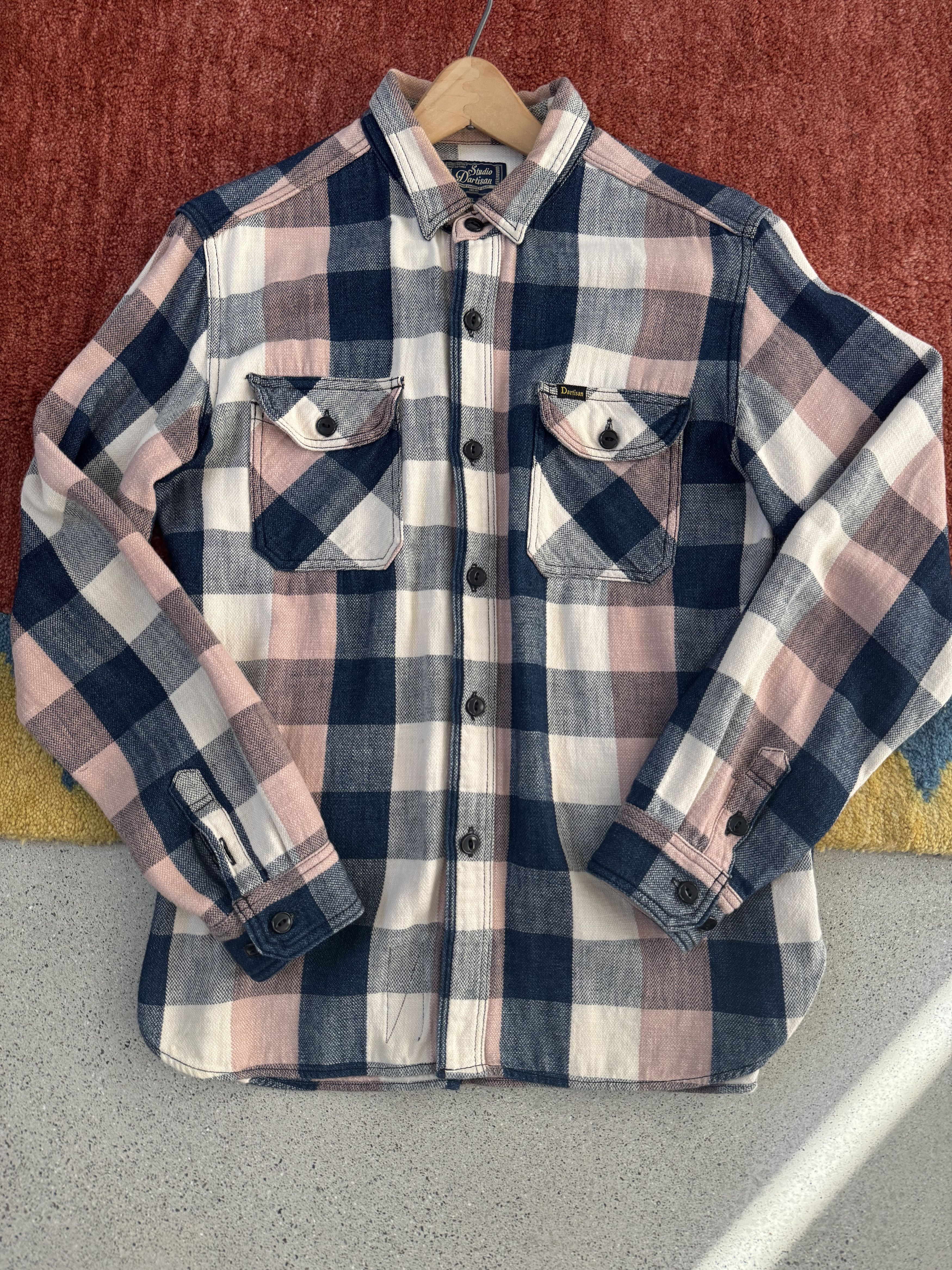 Studio D'Artisan SDA Natural Indigo Flannel Size US M / EU 48-50 / 2 - 1 Thumbnail