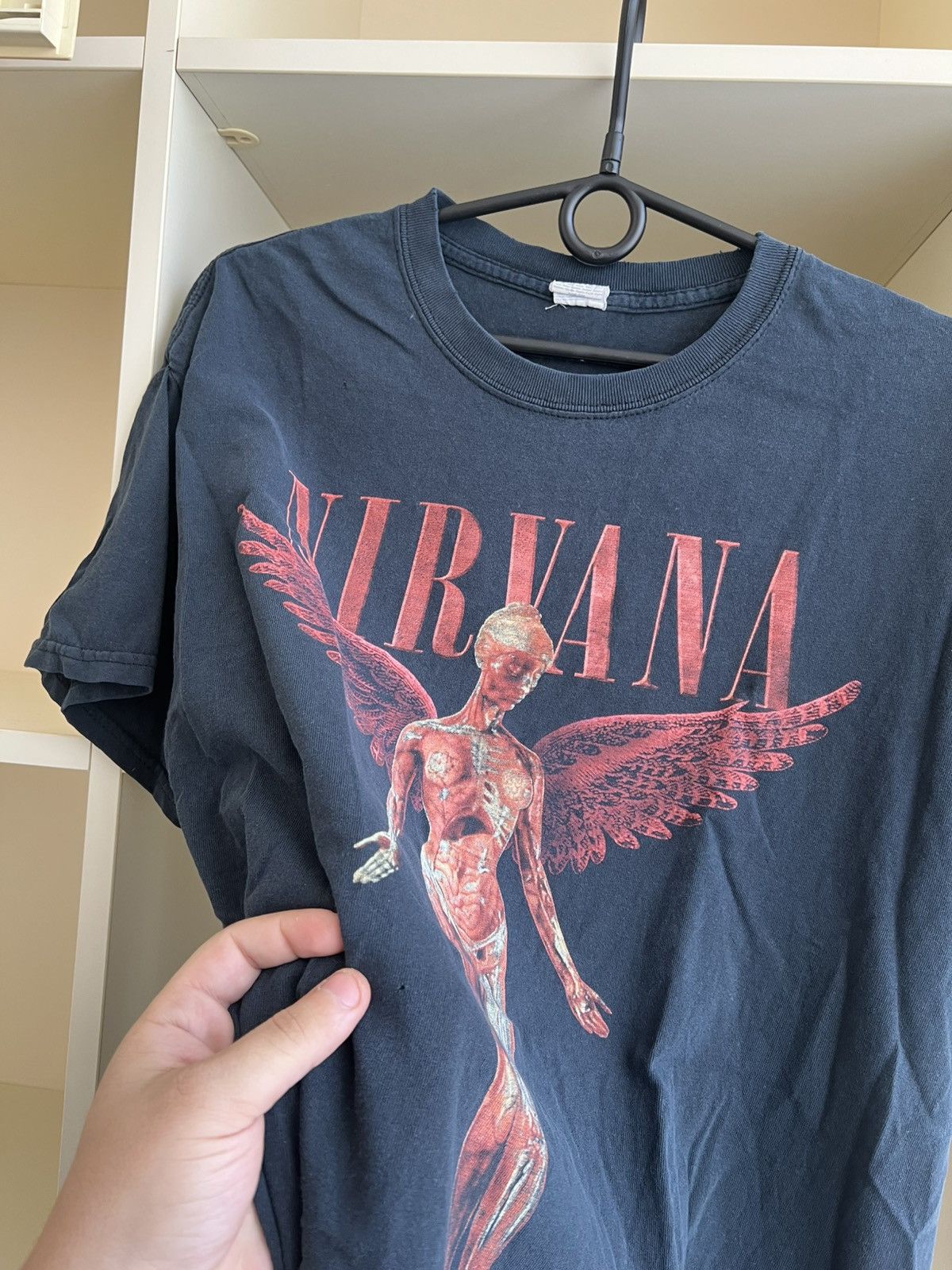 Nirvana Vintage Nirvana Band Tee T-Shirt Size L Size US L / EU 52-54 / 3 - 7 Thumbnail