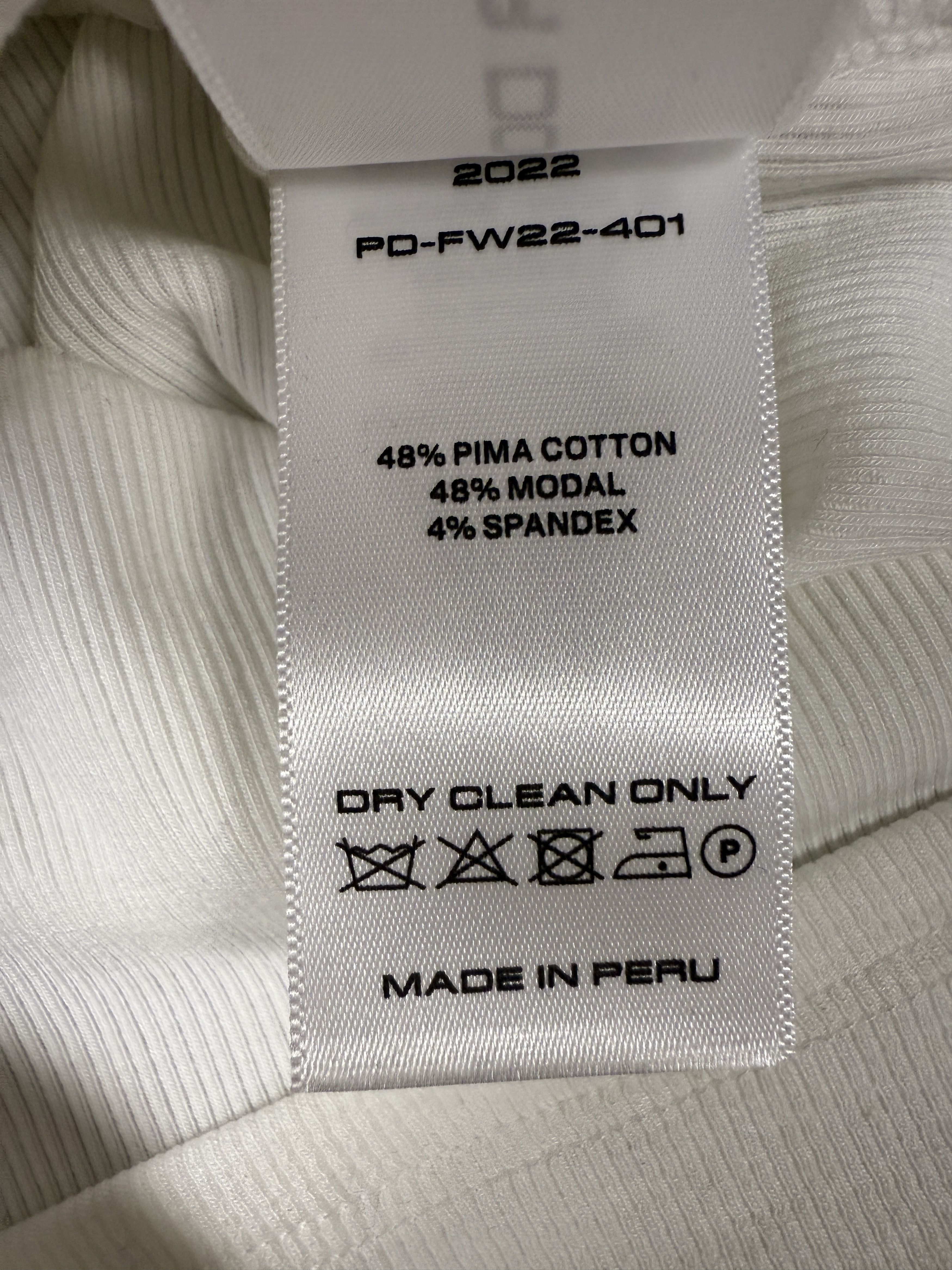 Peter Do $280 Peter Do Ribbed Stretch T-Shirt Size M / US 6-8 / IT 42-44 - 7 Thumbnail