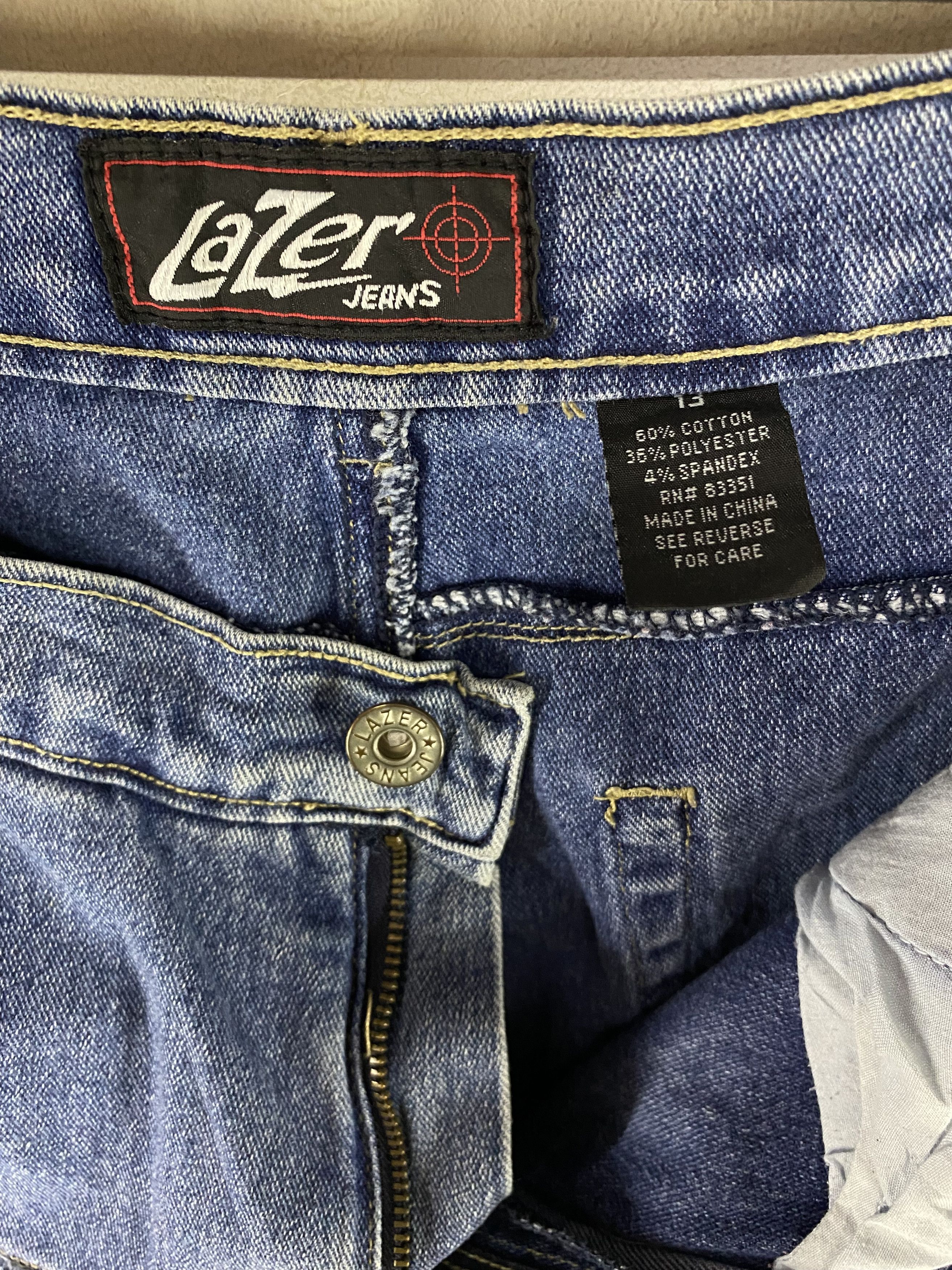 Hysteric Glamour 2000s Lazer patchwork hagi flare denim pant Size US 32 / EU 48 - 11 Thumbnail