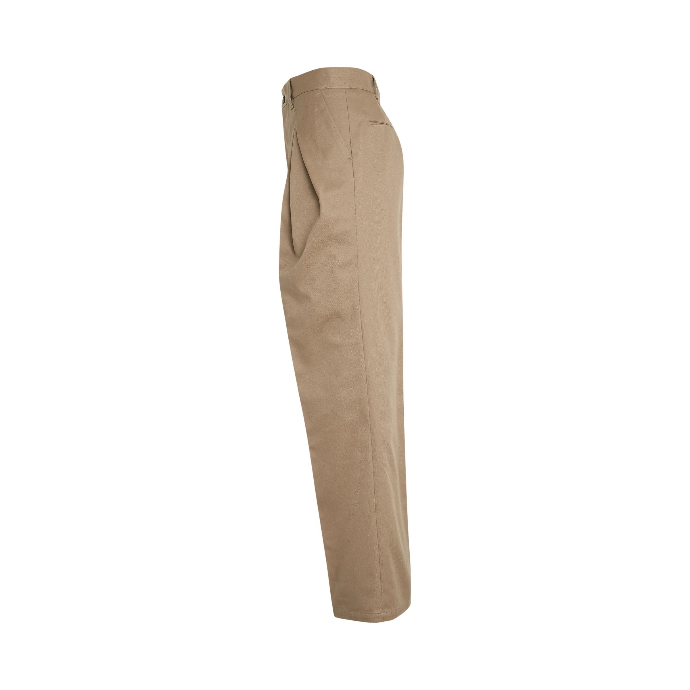 Maison Margiela o1mris0824 Pleat Details Pants in Beige Size US 30 / EU 46 - 2 Thumbnail