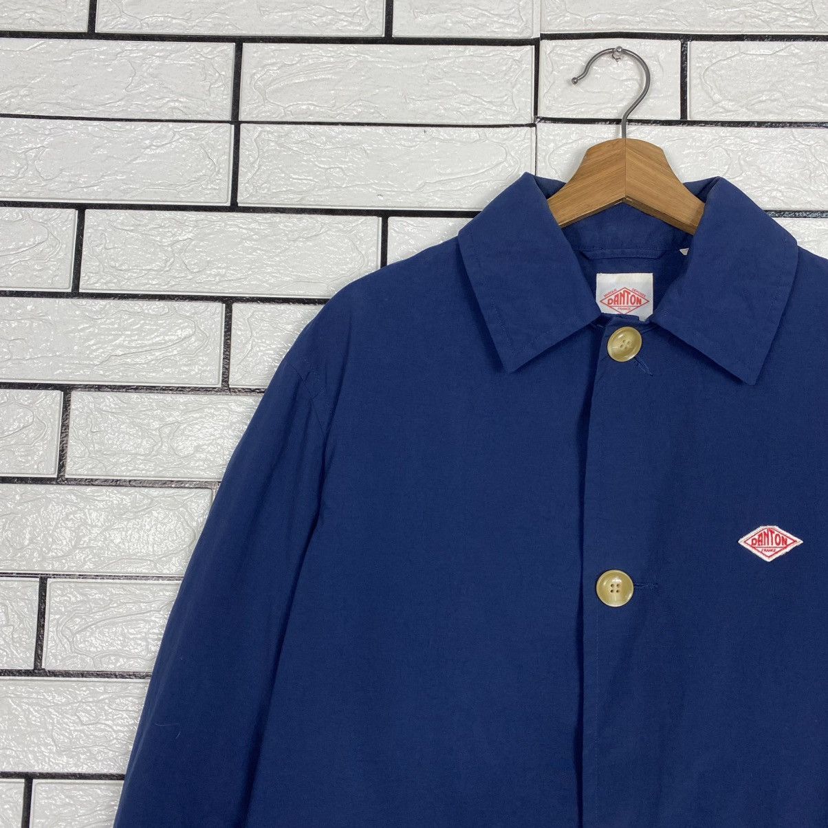Danton 🔥VINTAGE LONG JACKET DUCK CANVAS DANTON VETEMENT DE TRAVAIL Size US M / EU 48-50 / 2 - 8 Thumbnail