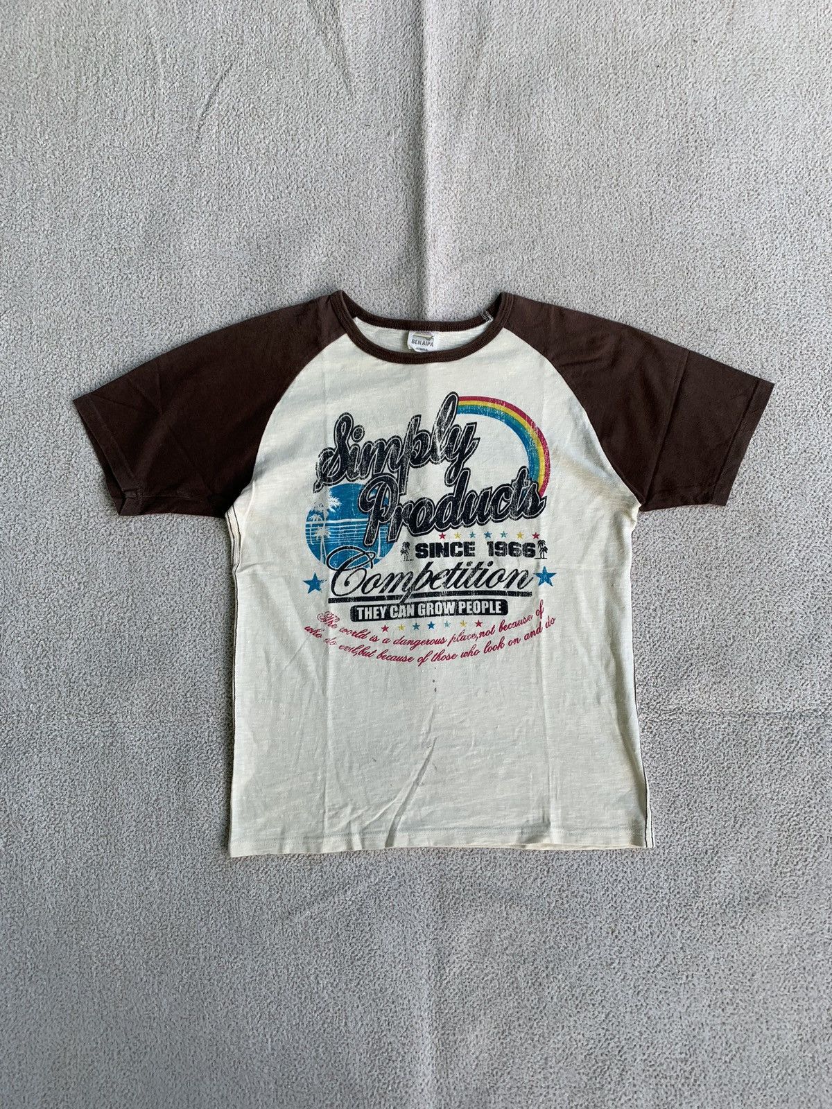 Beauty Beast × If Six Was Nine × Japanese Brand Ben Aipa Poem Rock Tshirt Size US M / EU 48-50 / 2 - 1 Thumbnail