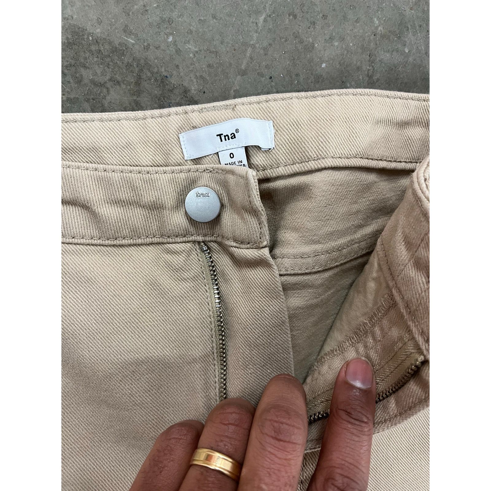 TNA TNA - Greenwich Pant / Cream / size 0 Size 25" / US 0 / IT 36 - 5 Thumbnail