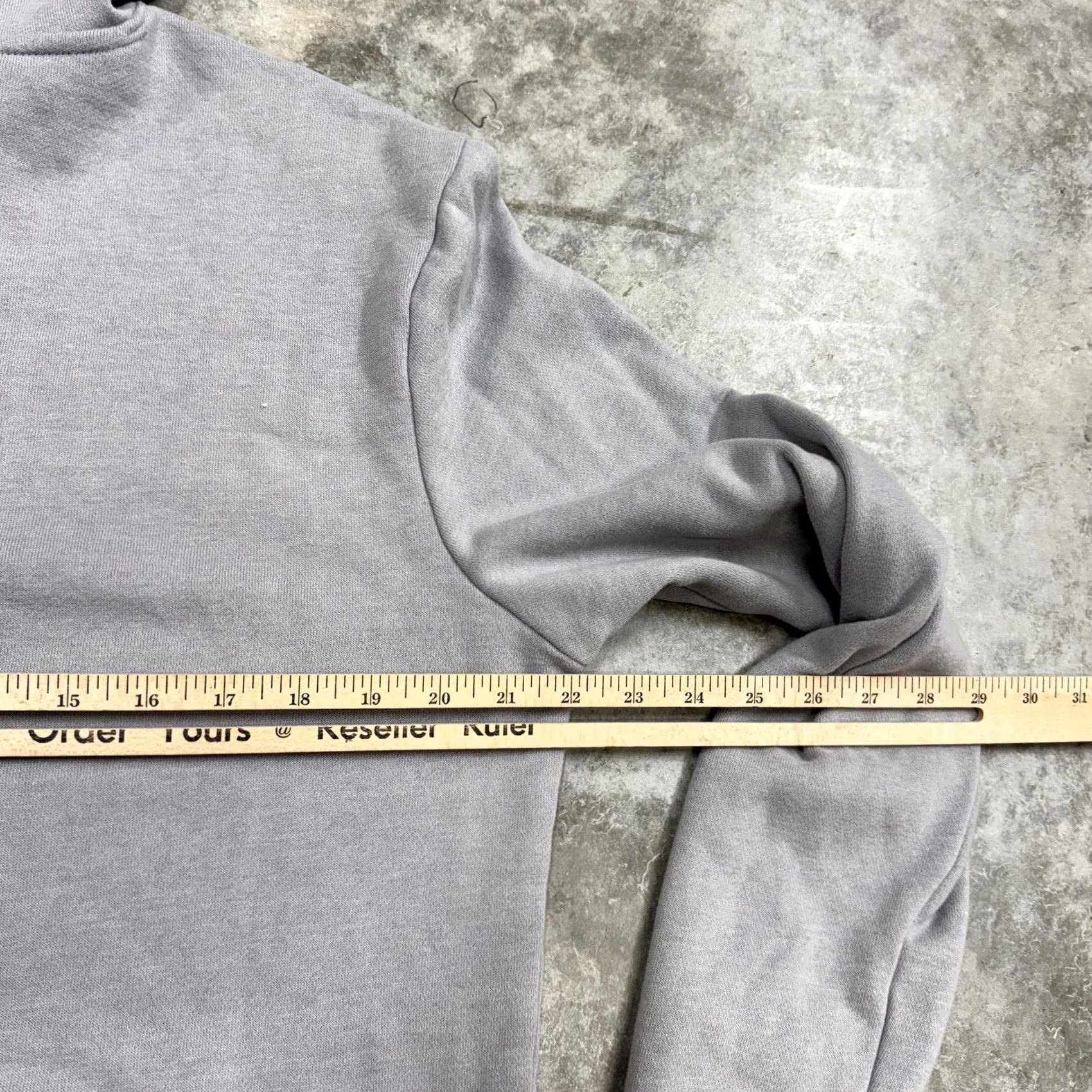 Gap GAP Hoodie Mens Medium Gray Vintage Soft Gap NYC Logo Pullover Sweatshirt Size US M / EU 48-50 / 2 - 6 Thumbnail
