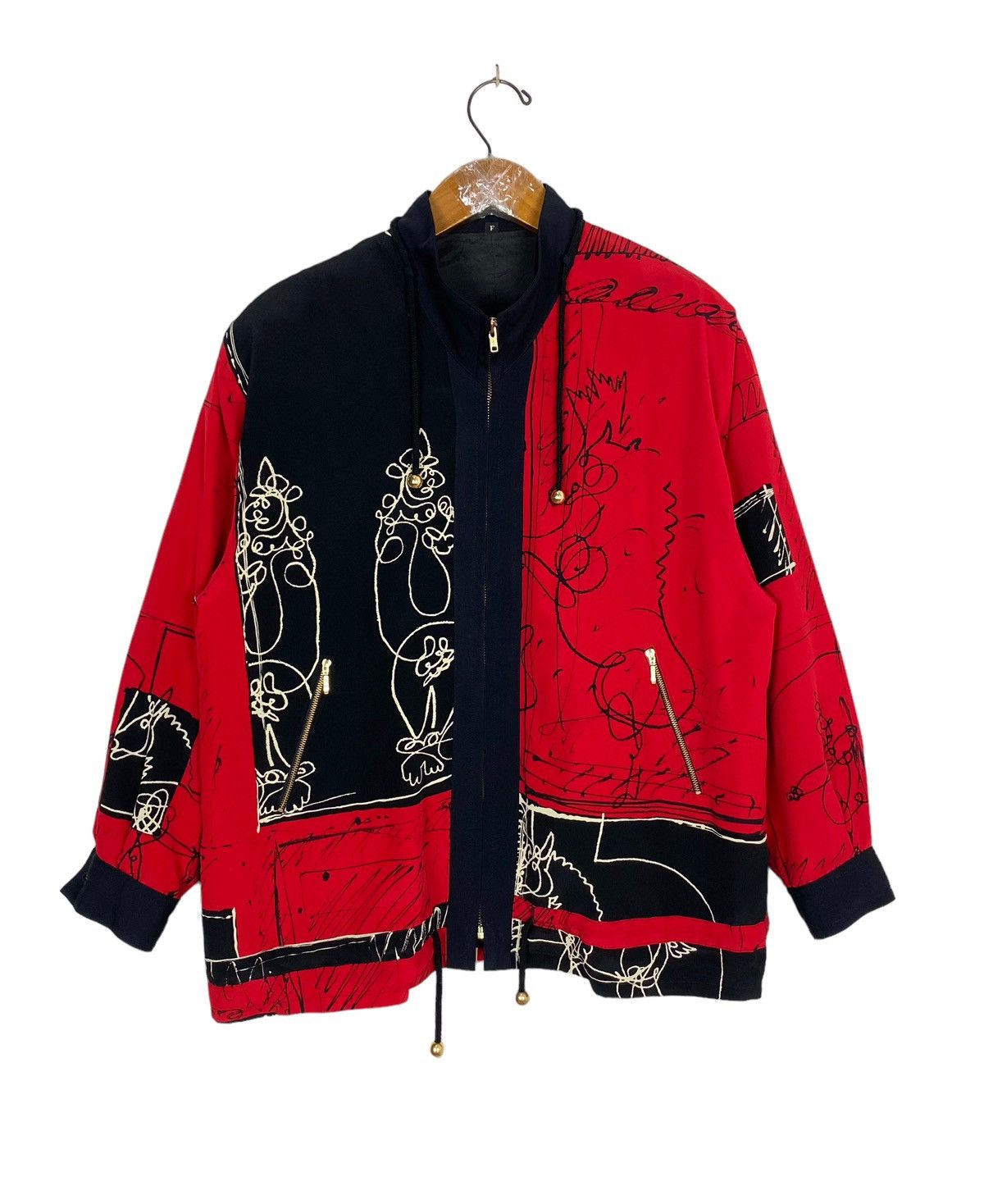 Japanese Brand Rare‼️ Vintage Tokyo Blouse Animal Pattern Made in Japan Size M / US 6-8 / IT 42-44 - 1 Thumbnail
