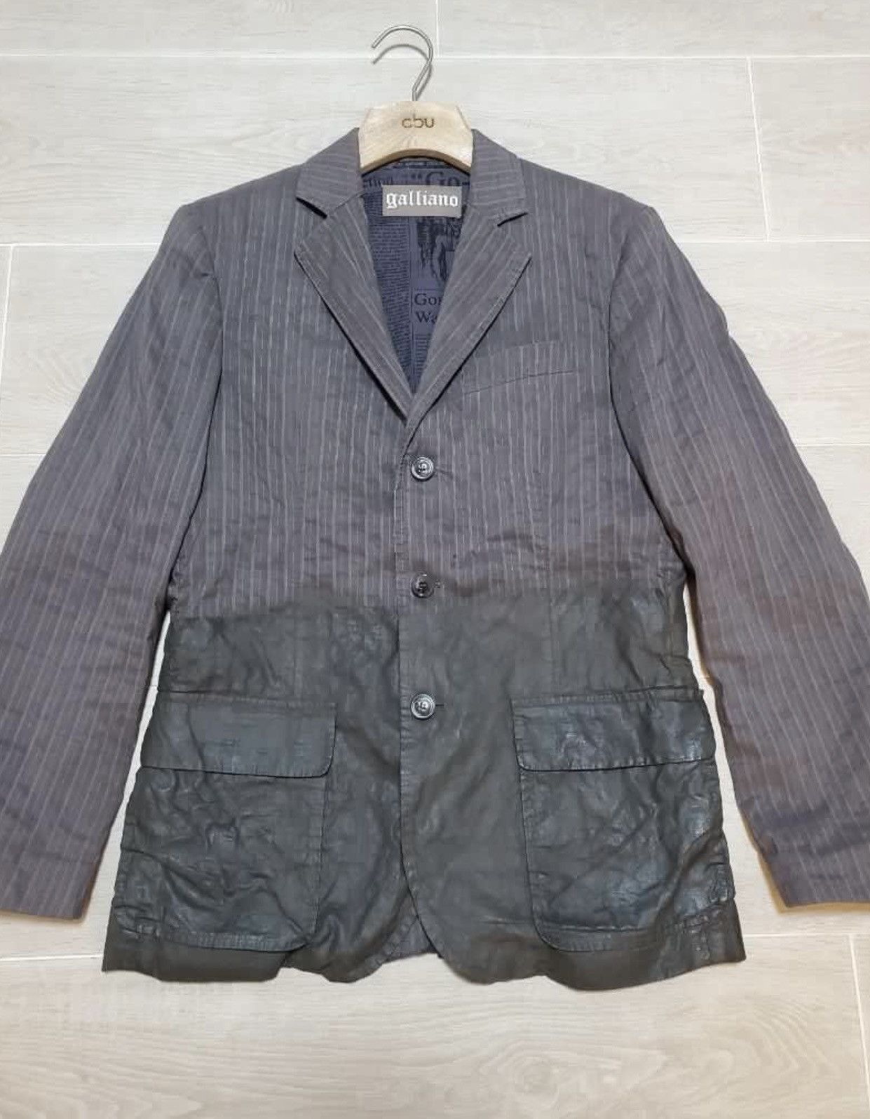 John Galliano Galliano blazer Size 46L - 4 Thumbnail
