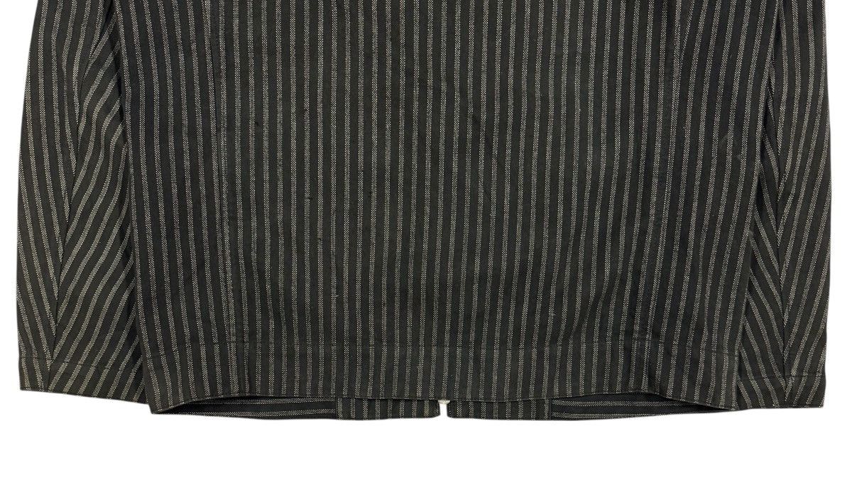 United Arrows Vtg🔥Green Label Relaxing United Arrows Striped Denim Jacket Size US L / EU 52-54 / 3 - 13 Thumbnail