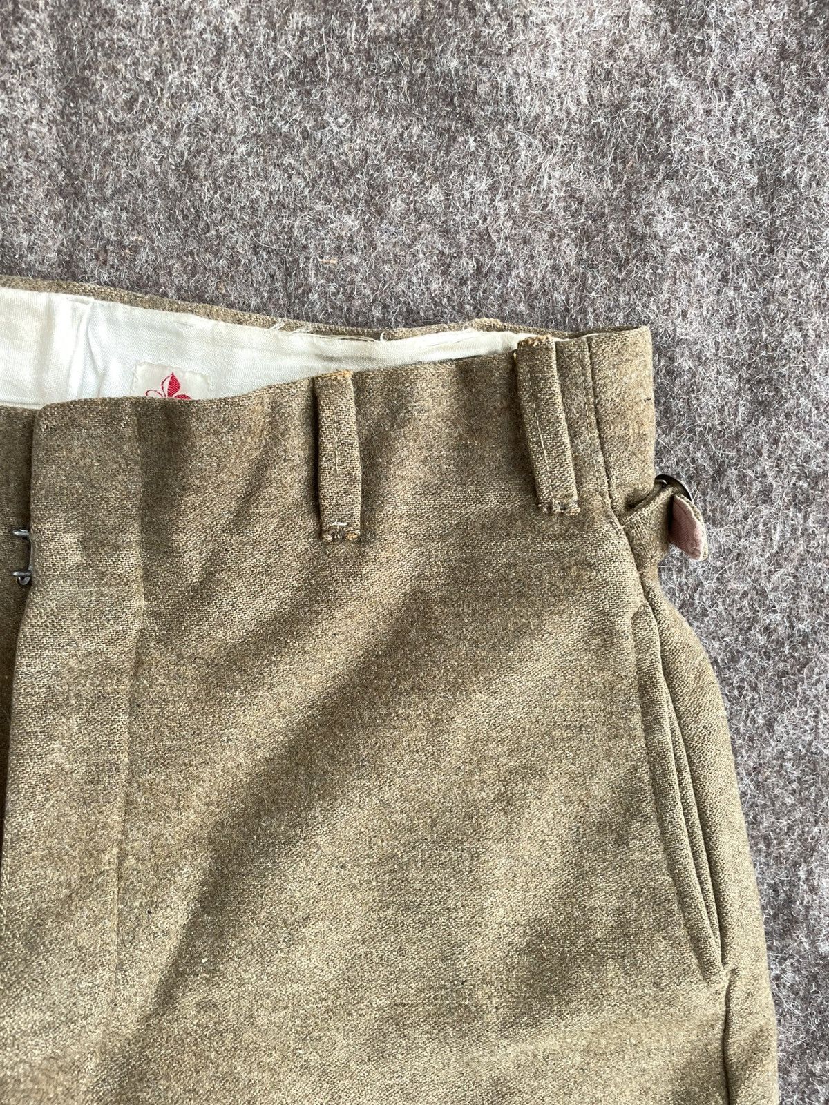 Other Vintage Antique ~20-40s(?) Military/Workwear Shorts Size US 30 / EU 46 - 4 Thumbnail