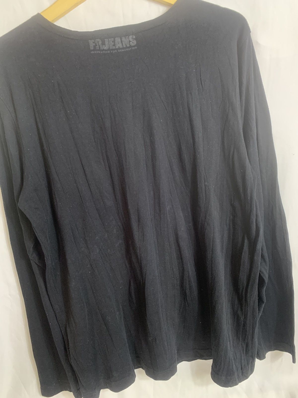 Japanese Brand Fr Jeans Faded black longsleve Size US M / EU 48-50 / 2 - 16 Thumbnail