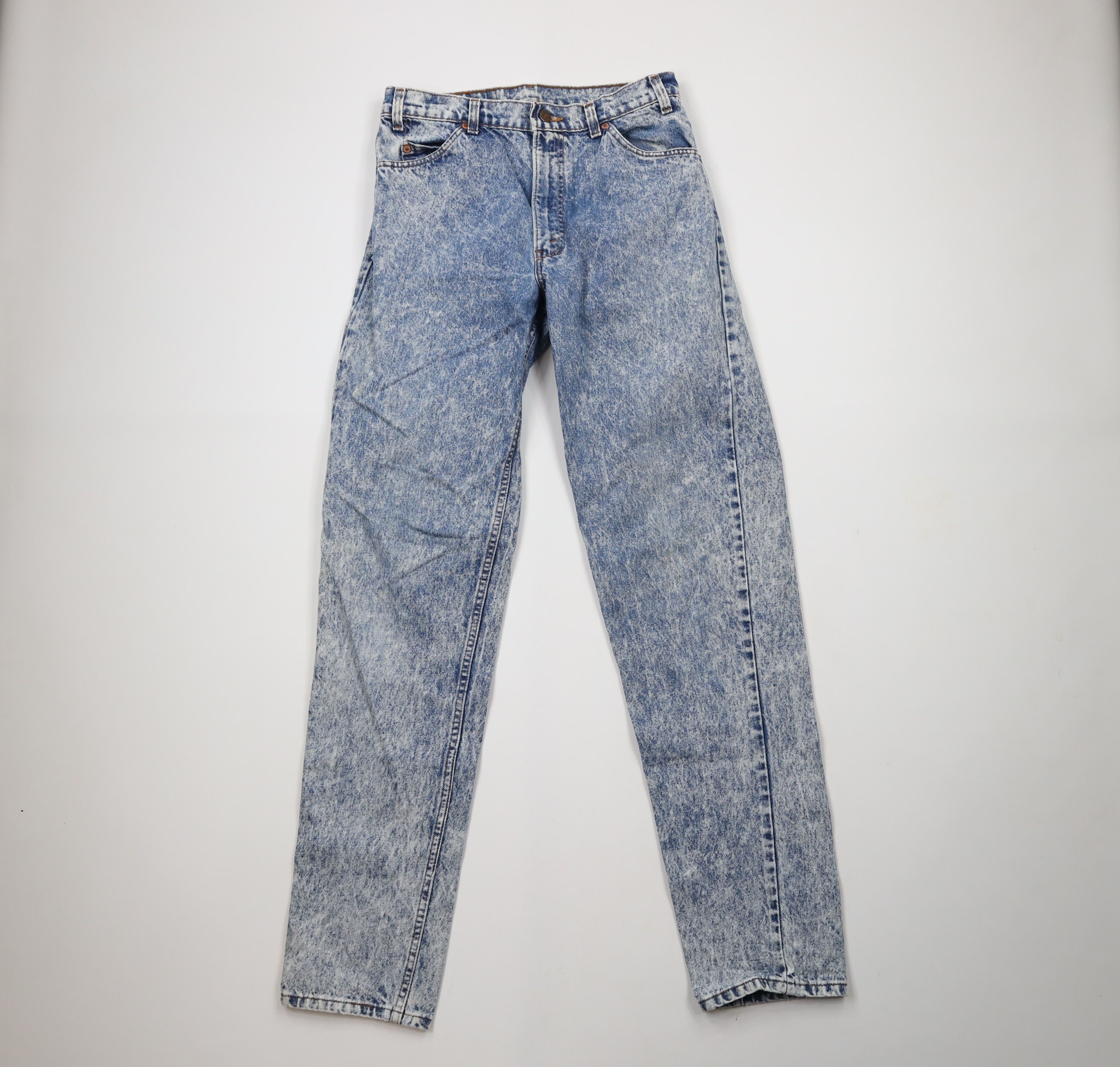 Vintage 80s Levis 550 Orange Tab Tapered Leg Jeans USA