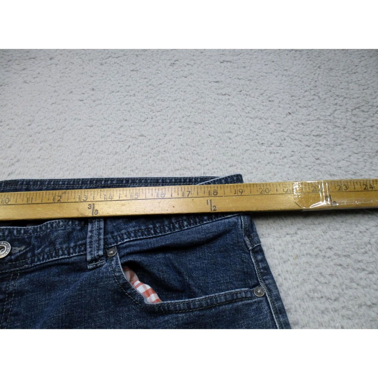 Prana prAna Jeans Mens 38x34 Blue Slim Fit Straight Leg Denim Pants Casual Comfort Size US 38 / EU 54 - 4 Thumbnail