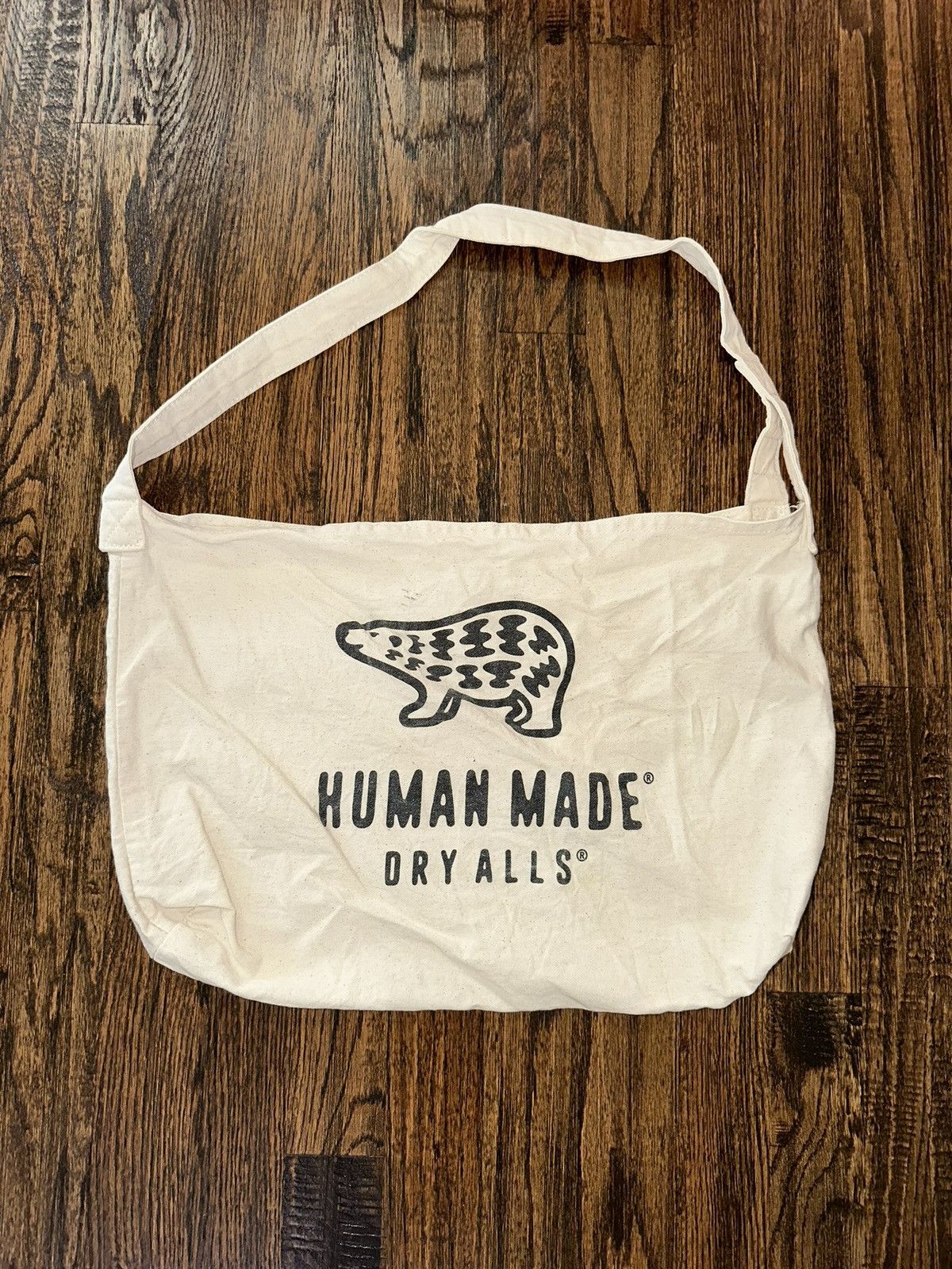 Human Made HUMAN MADE Small Canvas Tote Bag Polar Bear Heart Japan ...