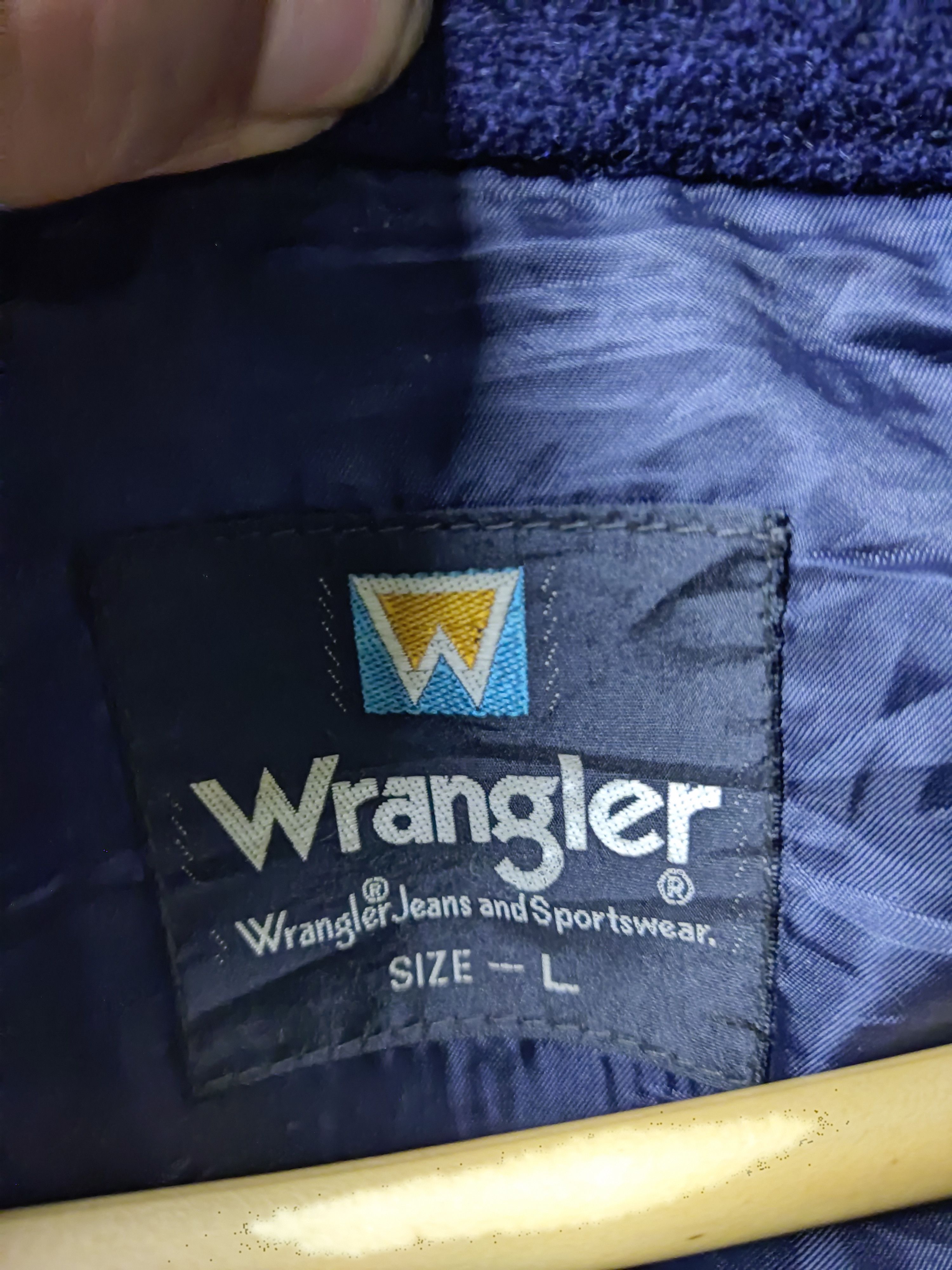 Vintage × Wrangler Wrangler wool jacket Size US L / EU 52-54 / 3 - 6 Thumbnail