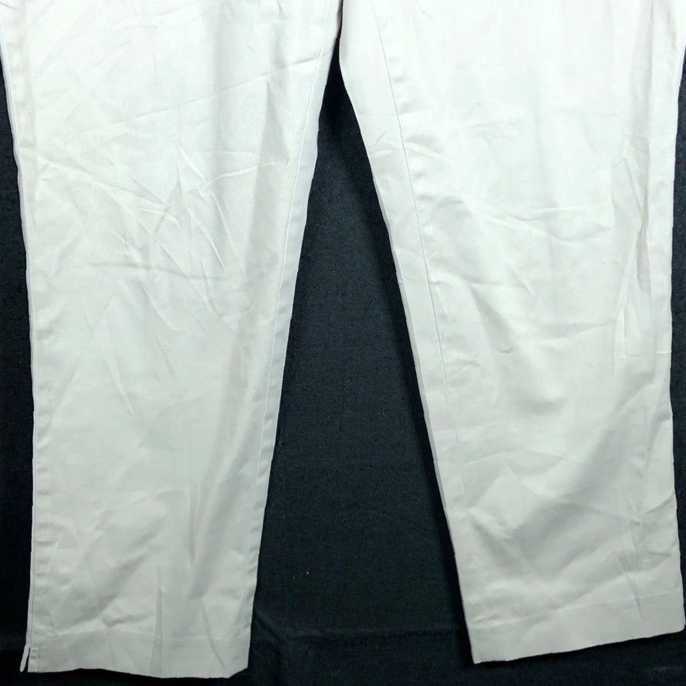 J. Jill J Jill Womens Pants Tan Petite High Rise Pull On Side Zip Ankle Stretch 12P Size 34" / US 12 / IT 48 - 3 Thumbnail