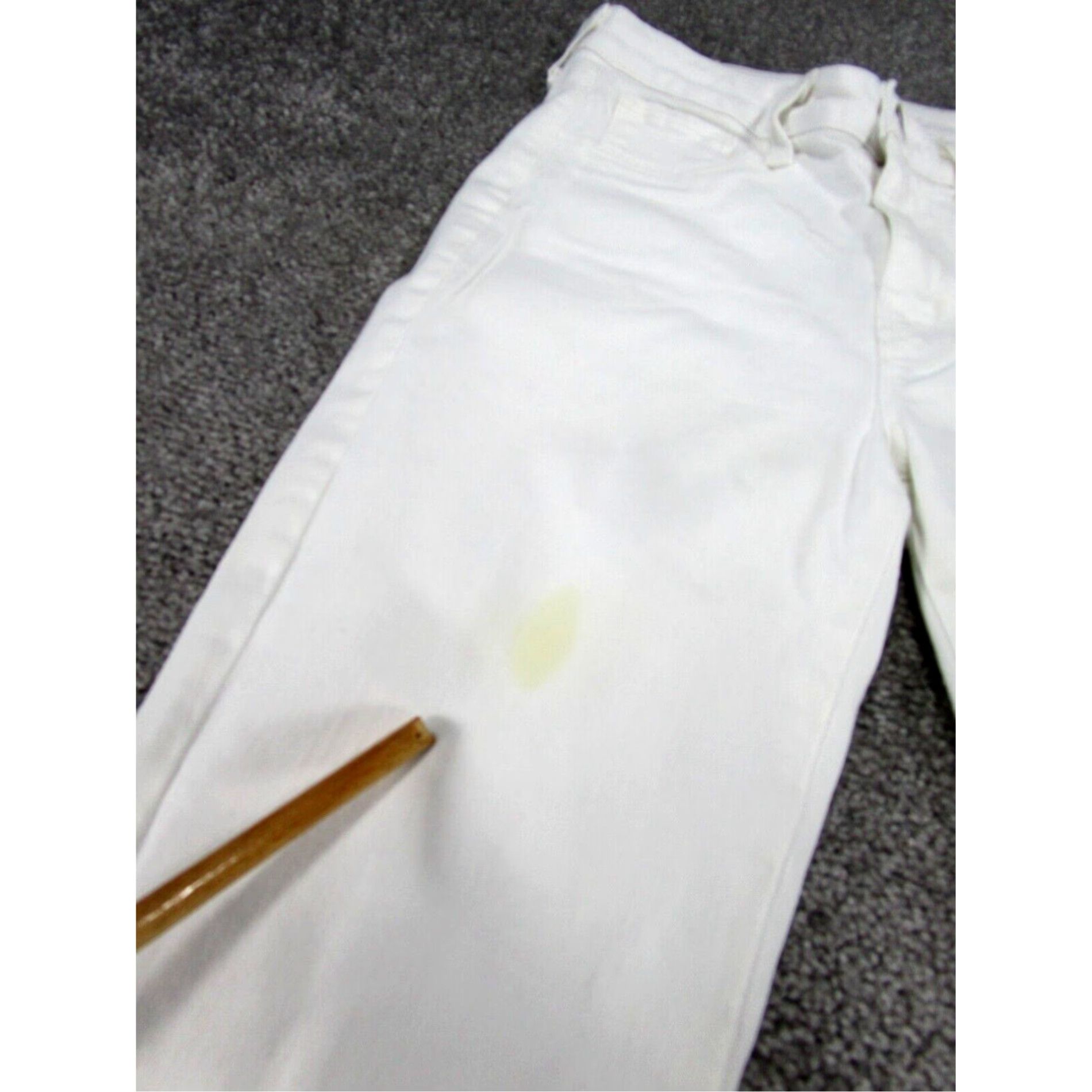 L'AGENCE LAgence Womens White Marguerite Skinny Jeans 27 Size 27" / US 4 / IT 40 - 2 Thumbnail