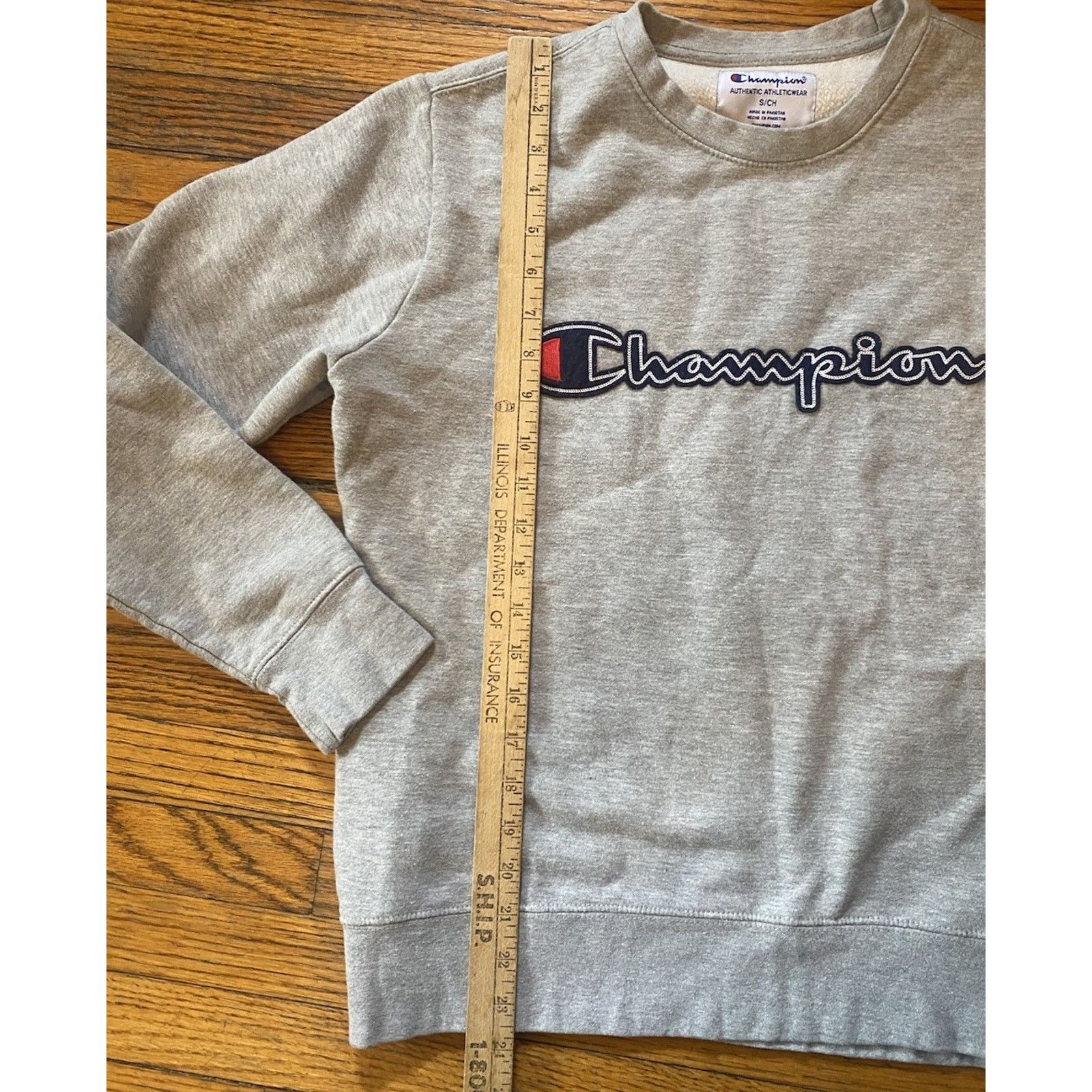 Champion Champion Crew Sweatshirt Women’s Small Gray Size S / US 4 / IT 40 - 4 Thumbnail