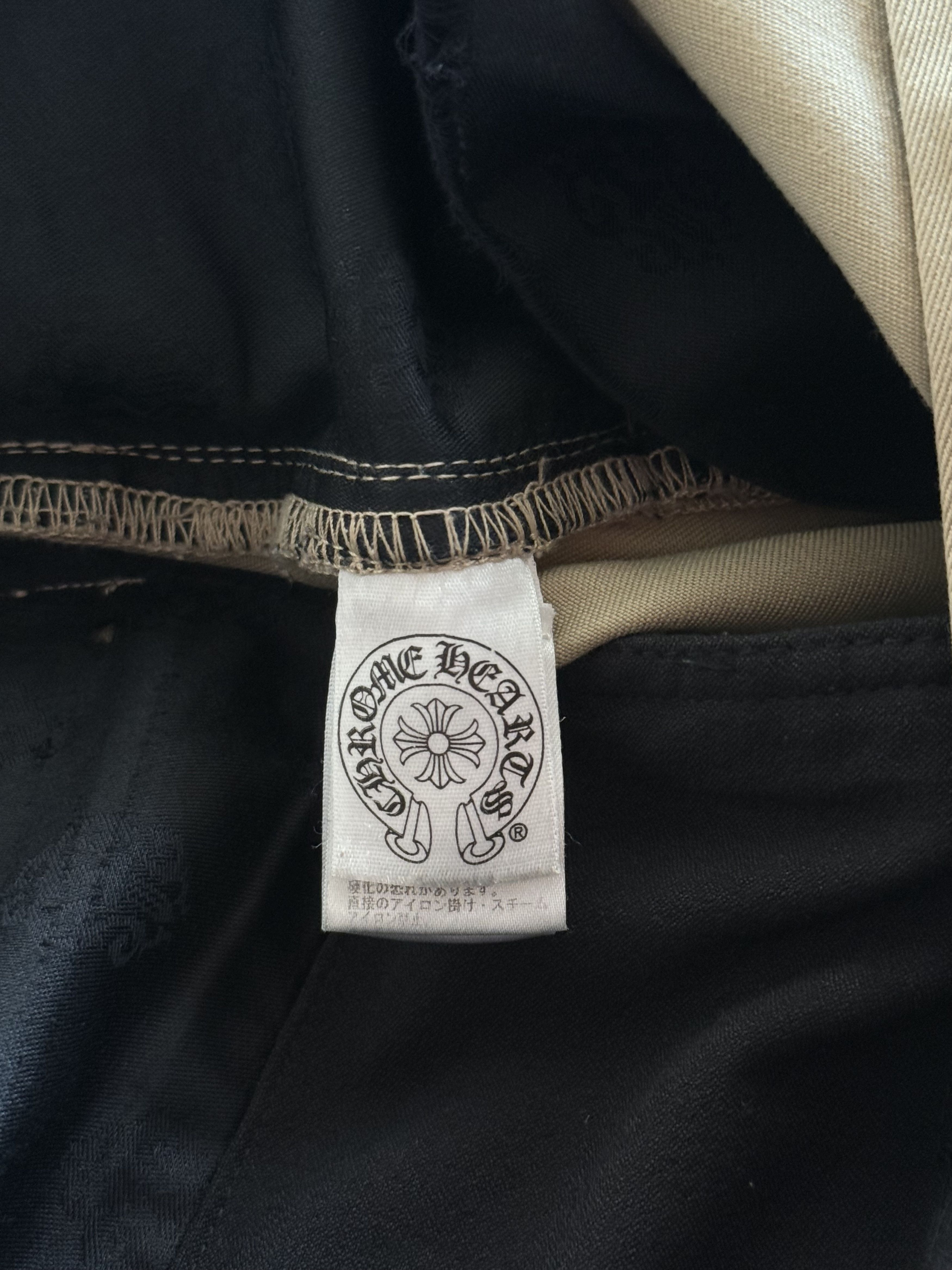 Chrome Hearts Chrome Hearts Beige Chinos Size US 32 / EU 48 - 4 Thumbnail