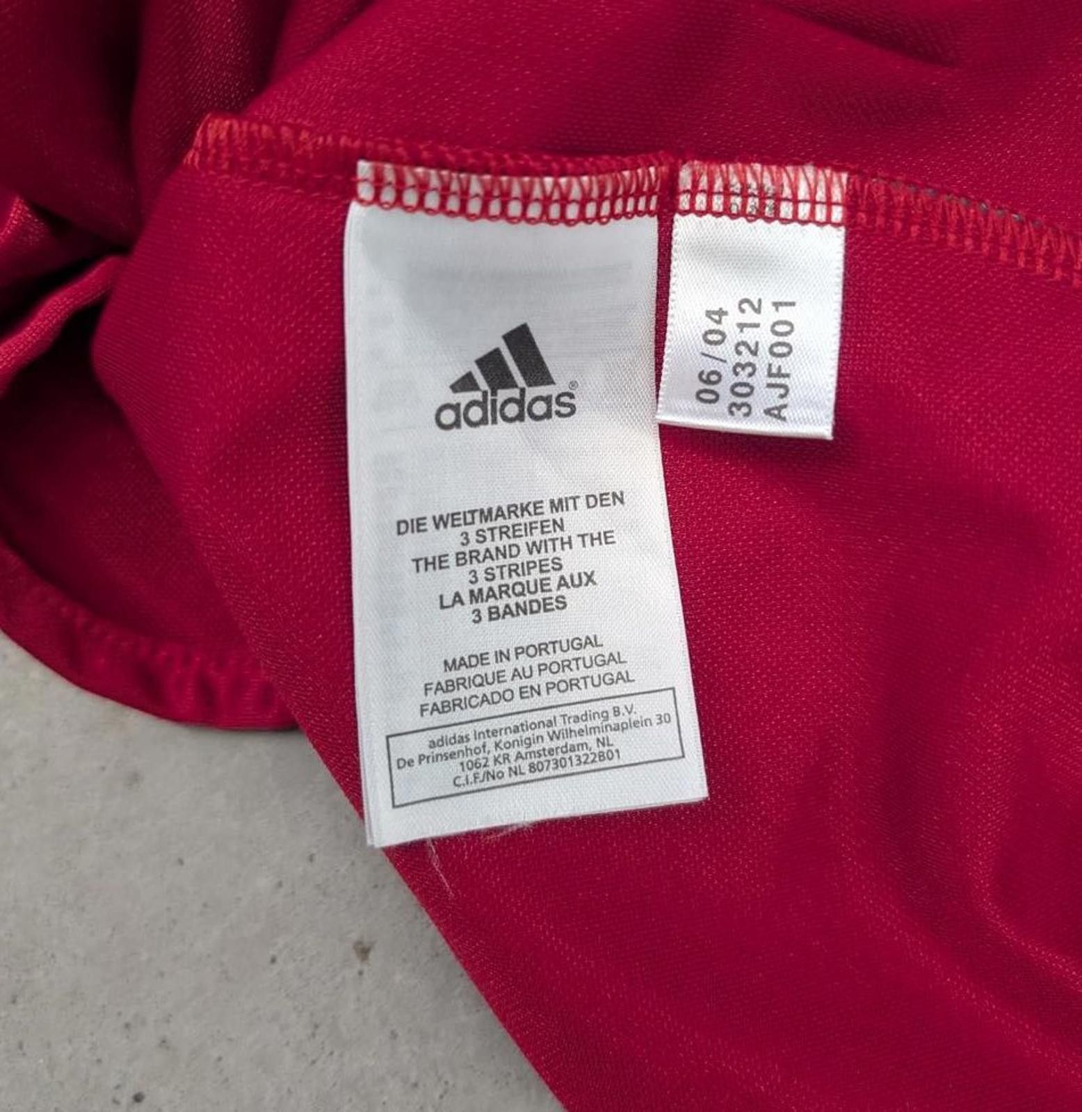 Adidas Adidas FC Bayern Munich 2004-2005 Home Red Jersey Size US XXL / EU 58 / 5 - 6 Thumbnail