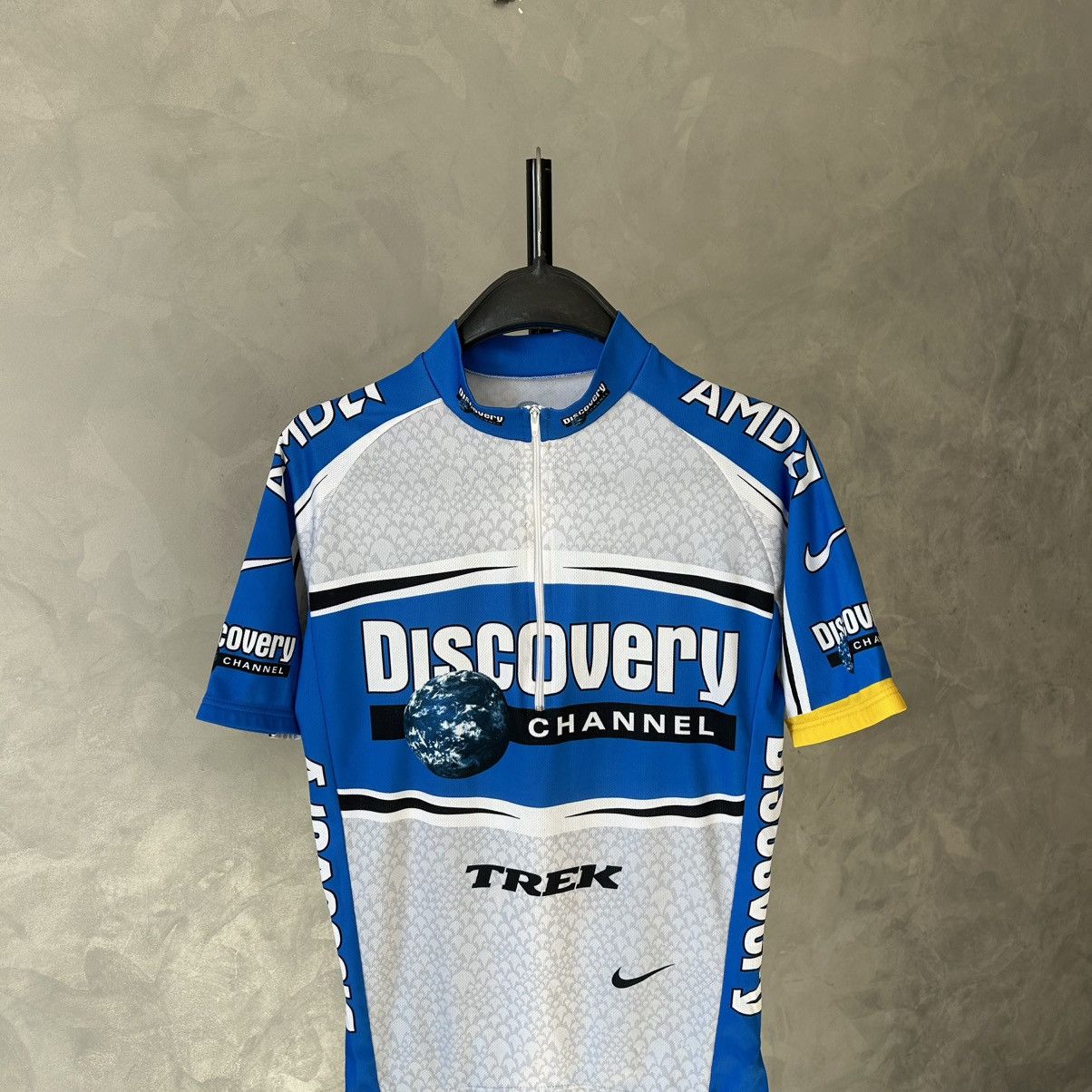 Nike Vintage Nike Team Discovery Channel Cycling Jersey Size US S / EU 44-46 / 1 - 2 Thumbnail